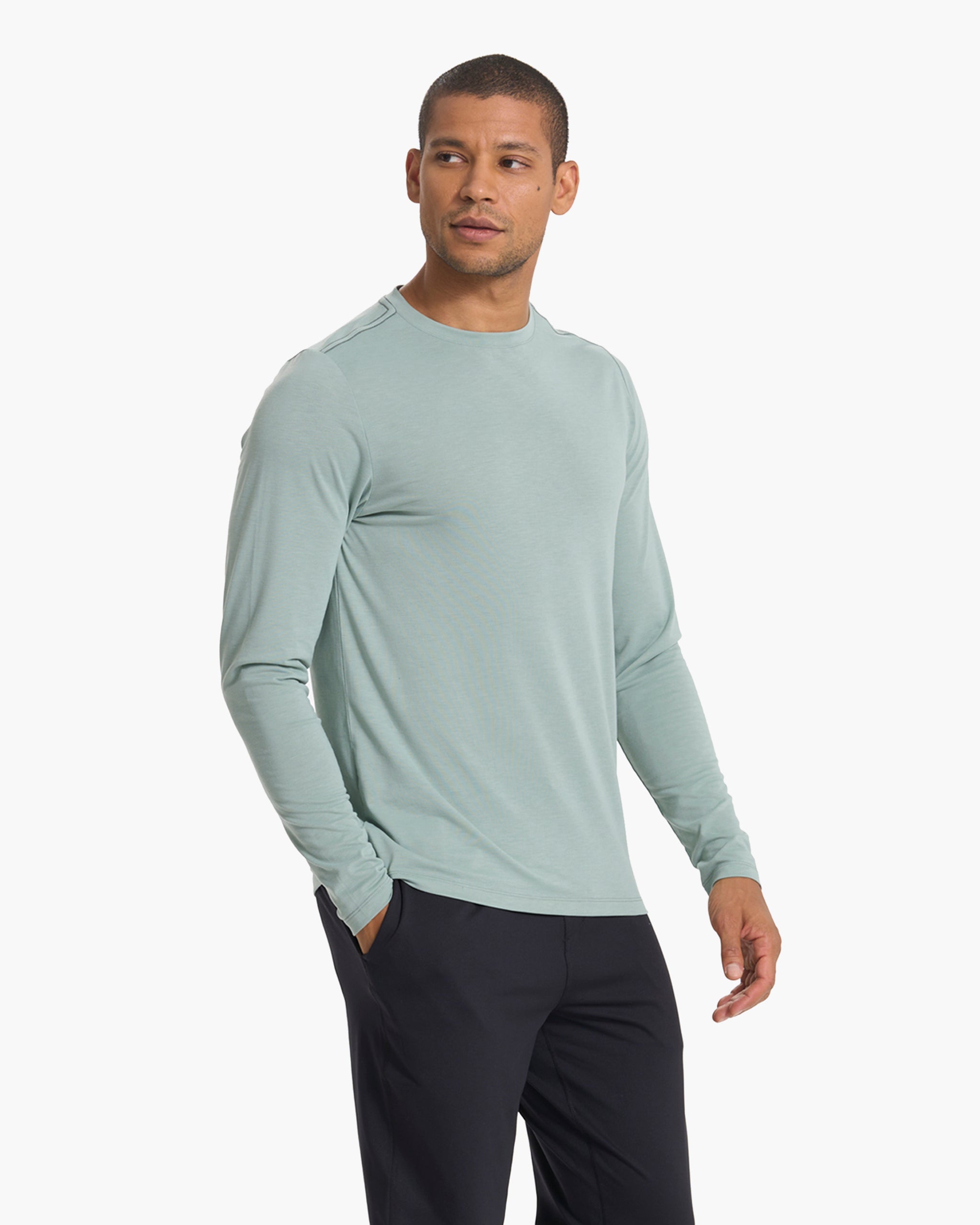 Long Sleeve Current Tech Tee | Neptune - Image 3