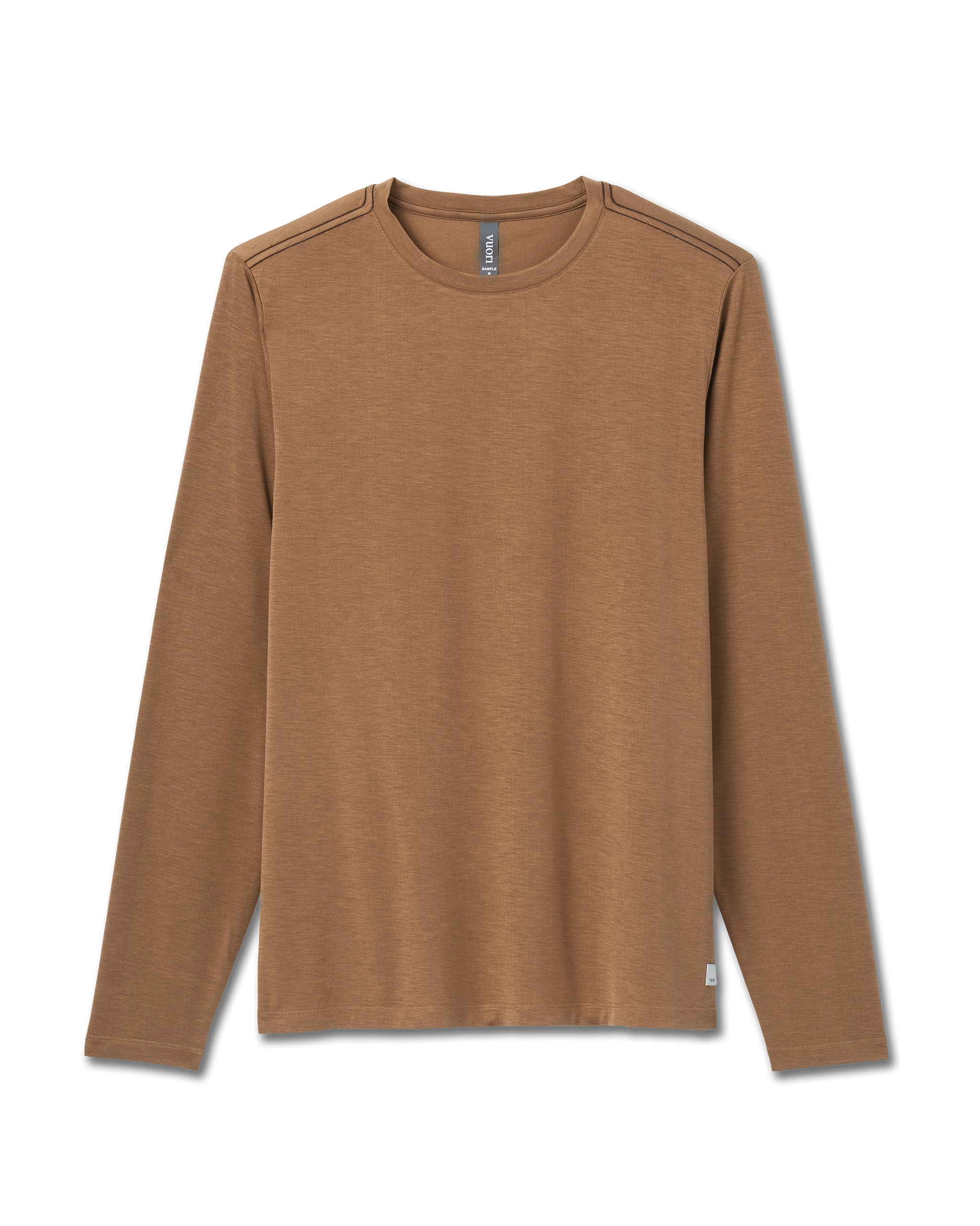 Long Sleeve Current Tech Tee | Pecan - Image 4