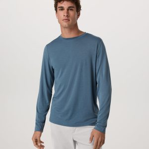 Long Sleeve Current Tech Tee | Pond