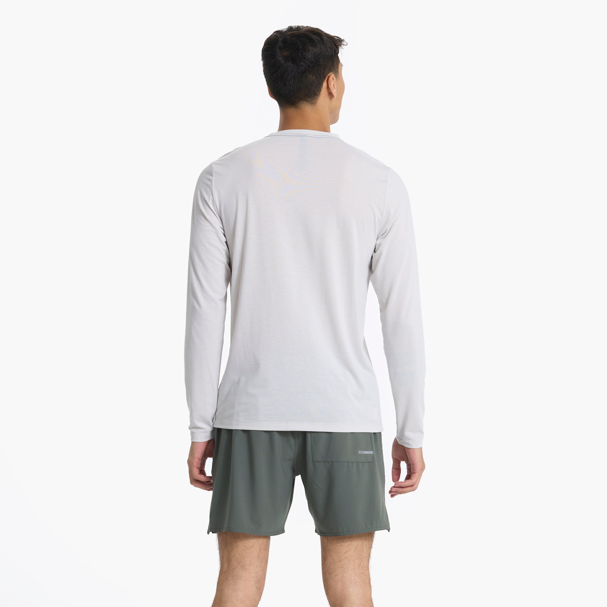 Long Sleeve Current Tech Tee | Salt - Image 3
