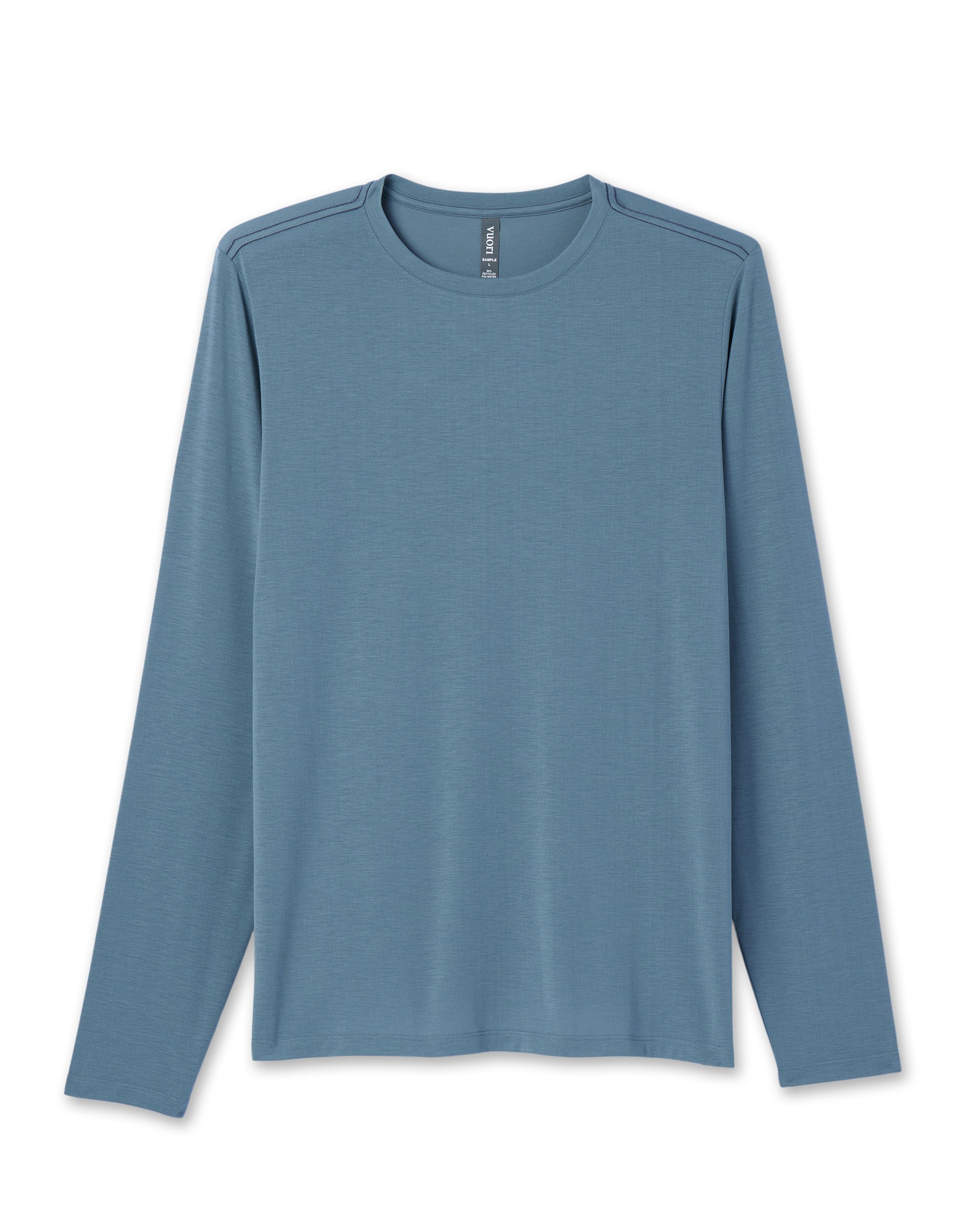 Long Sleeve Current Tech Tee | Smoke Blue - Image 6