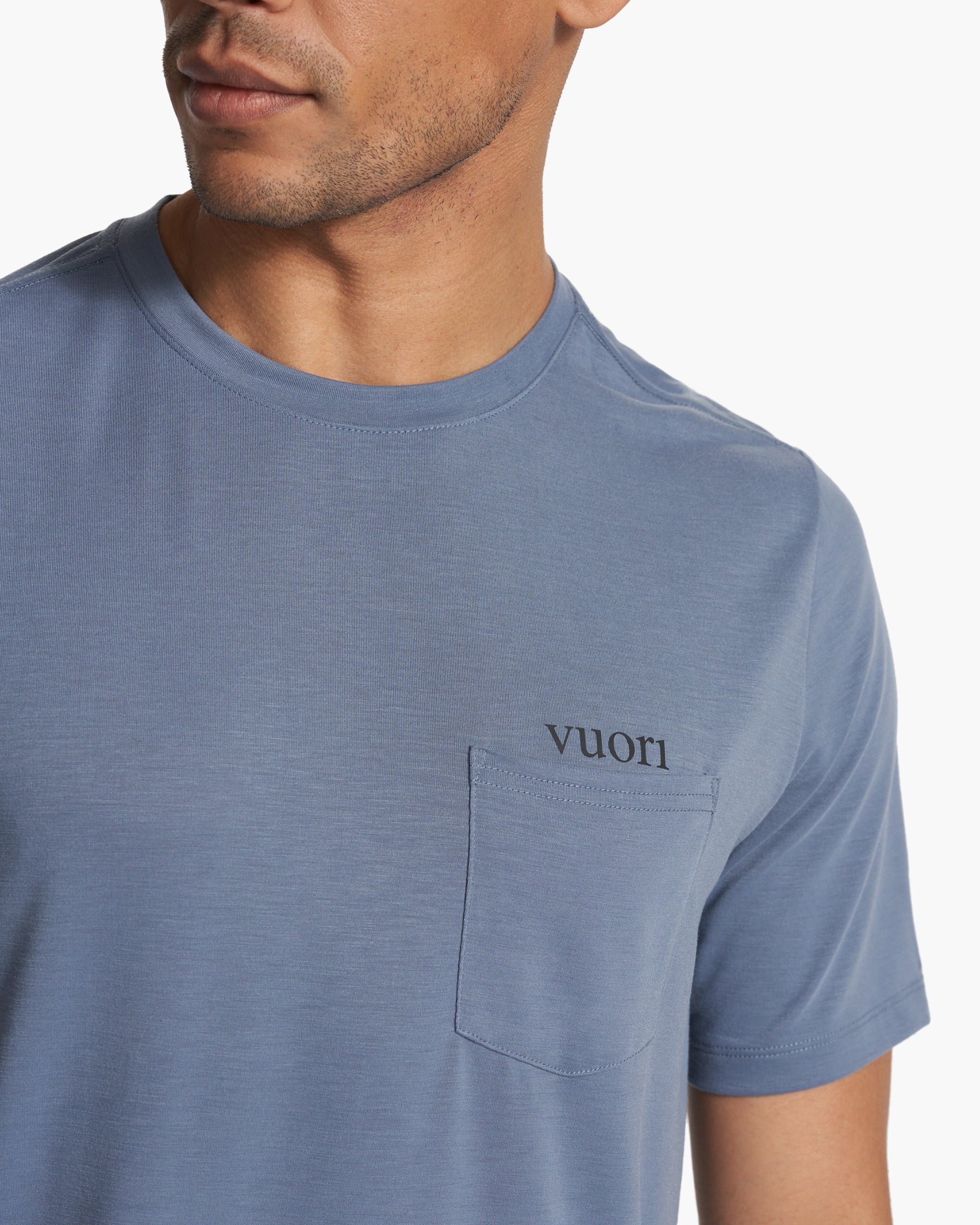 Current Pocket Tee | Azure - Image 2