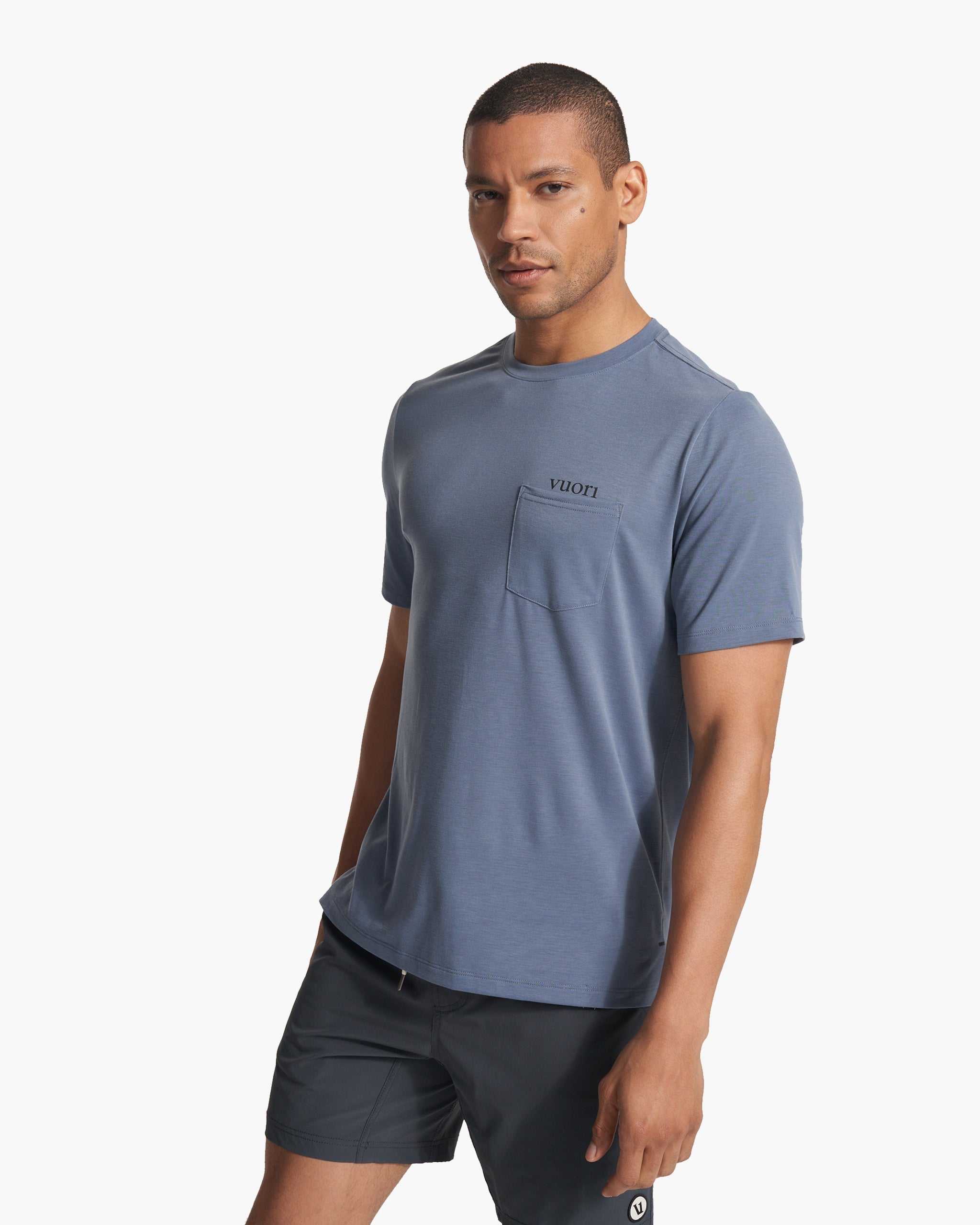 Current Pocket Tee | Azure - Image 3