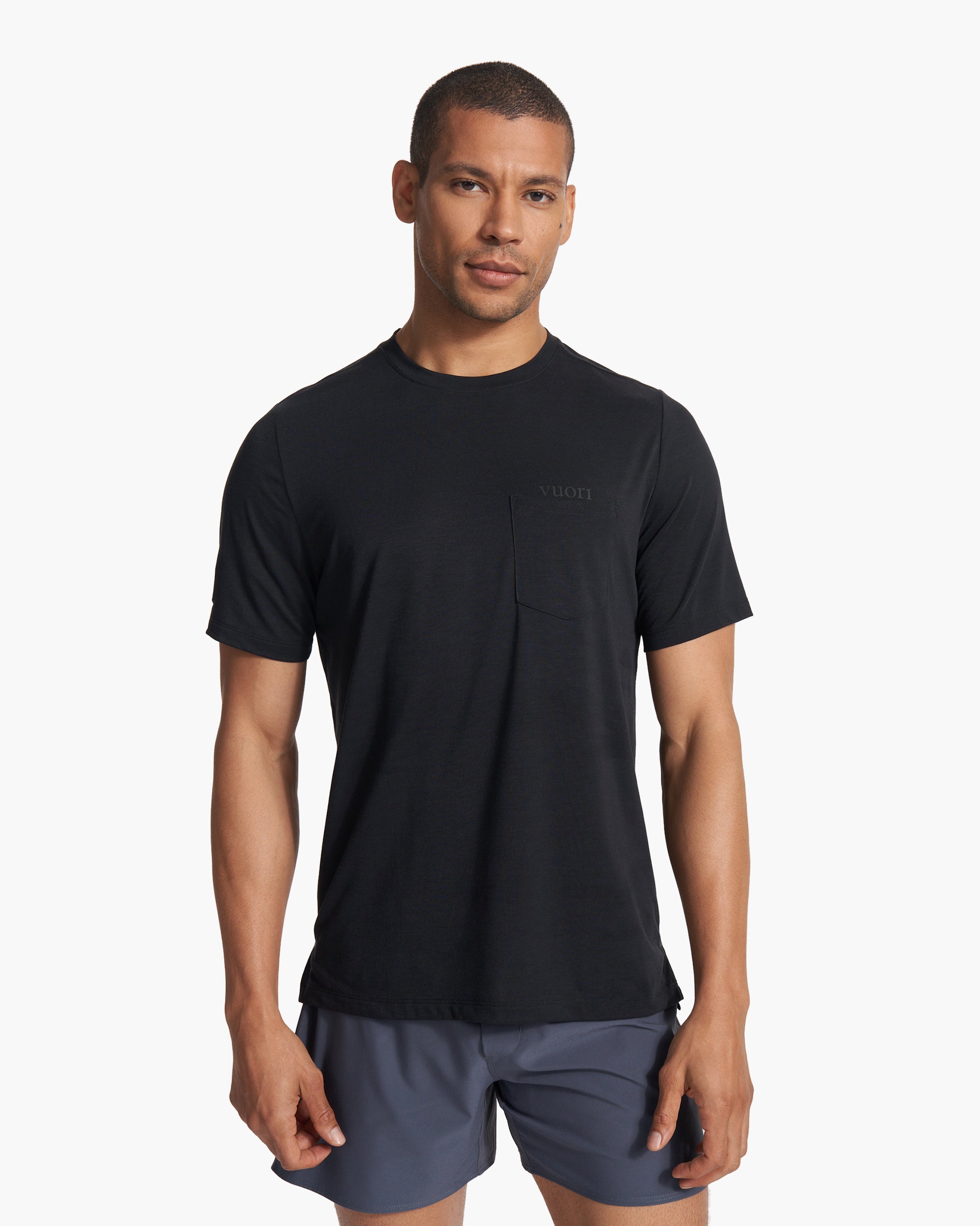Current Pocket Tee | Black