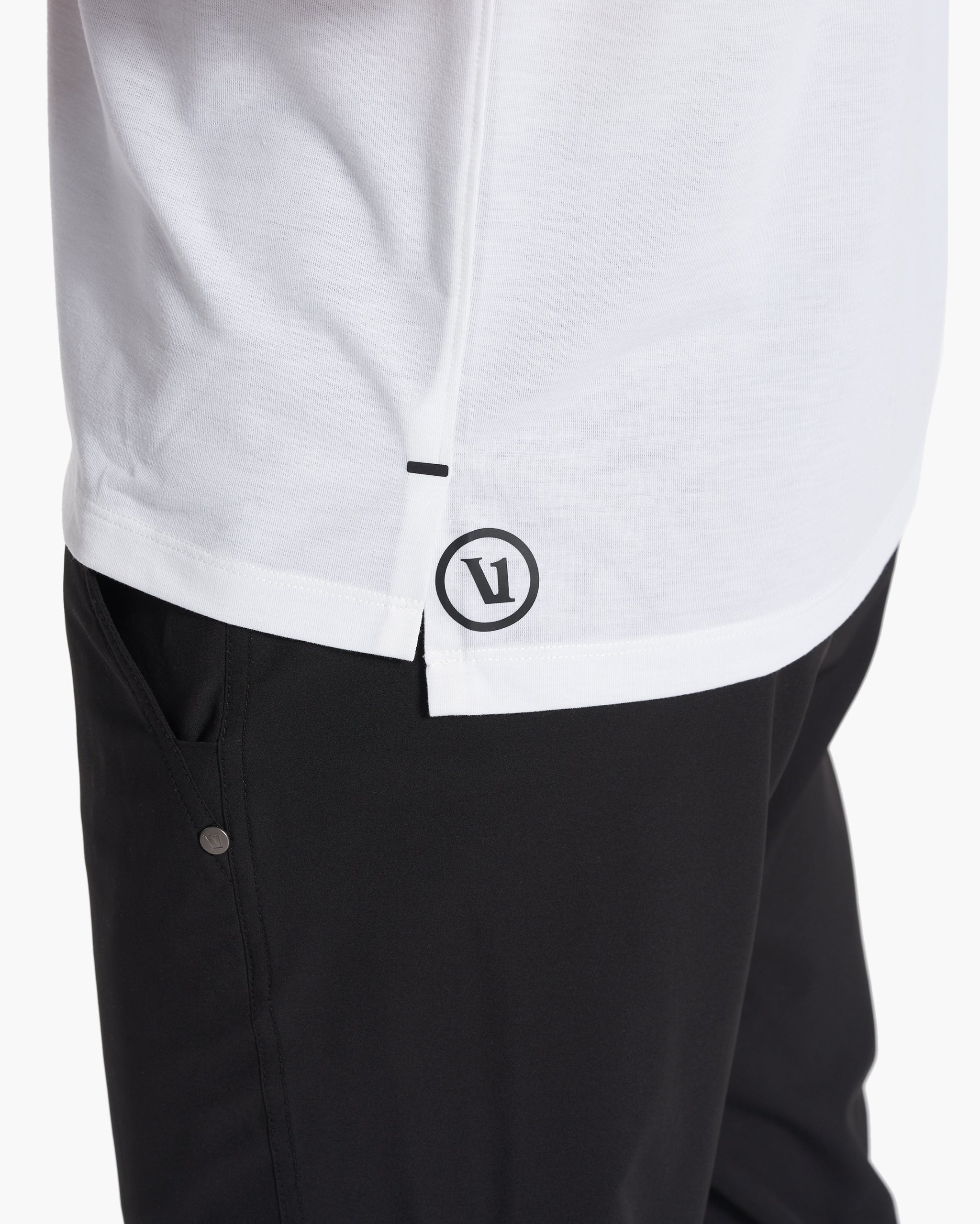 Current Pocket Tee | White - Image 4