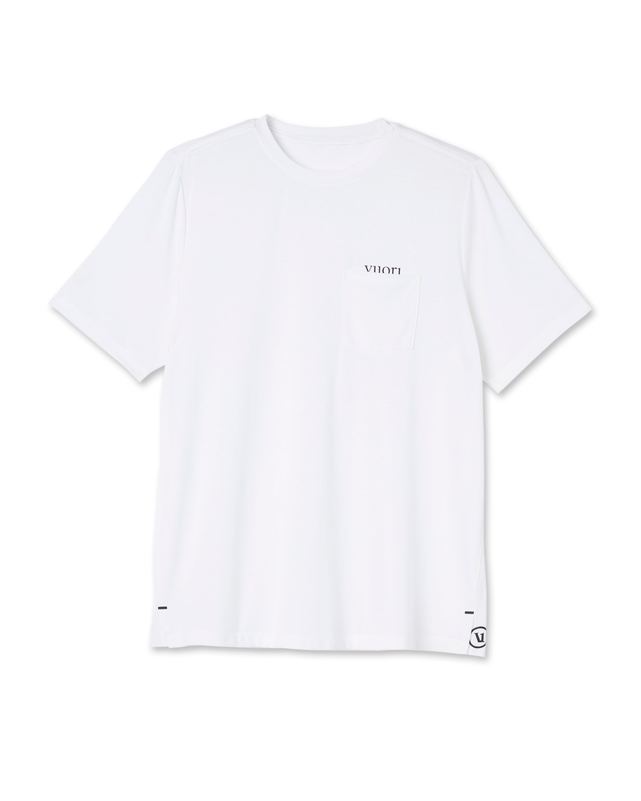 Current Pocket Tee | White - Image 5