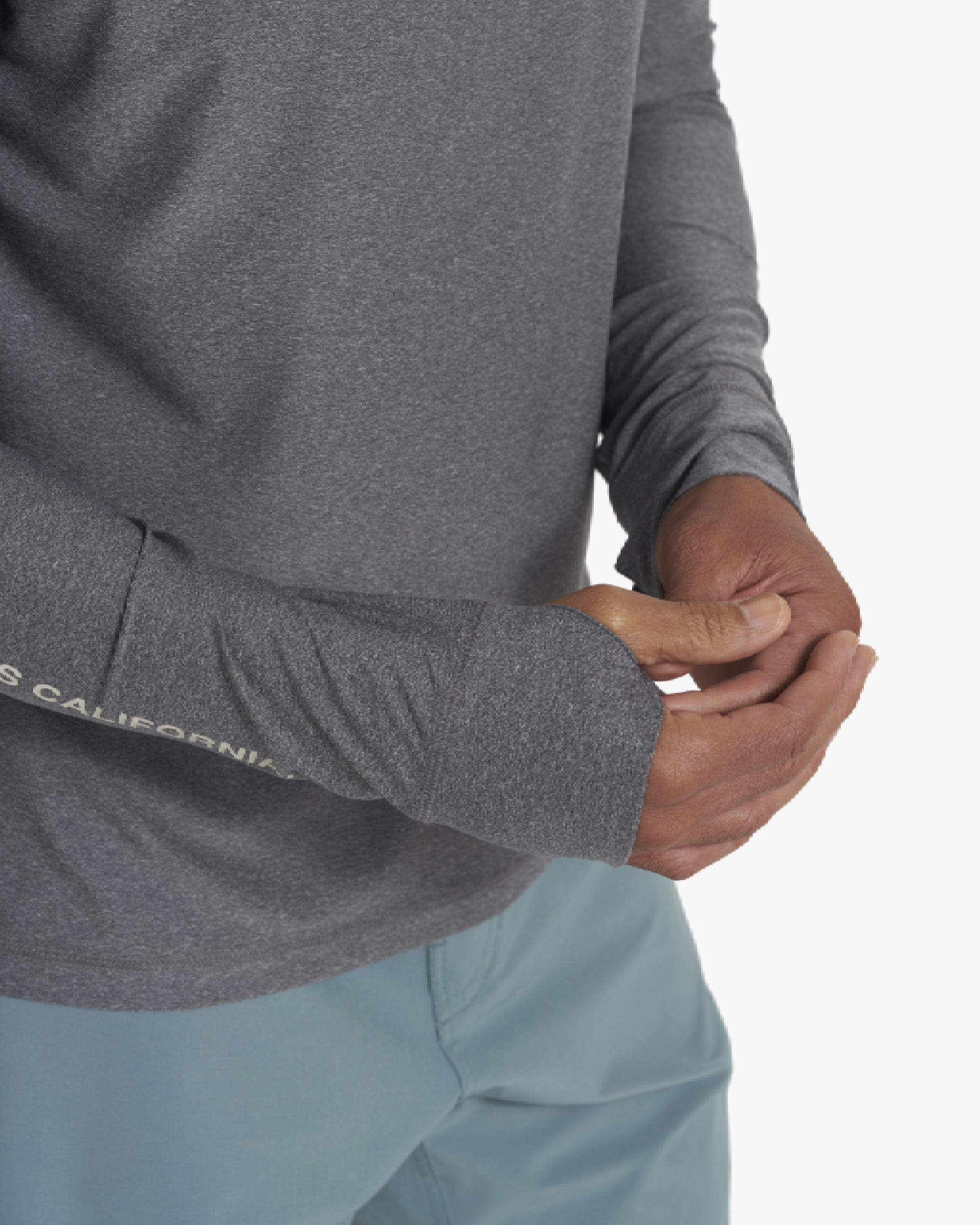 Uluwatu 23 Water Hoodie | Charcoal Heather - Image 5