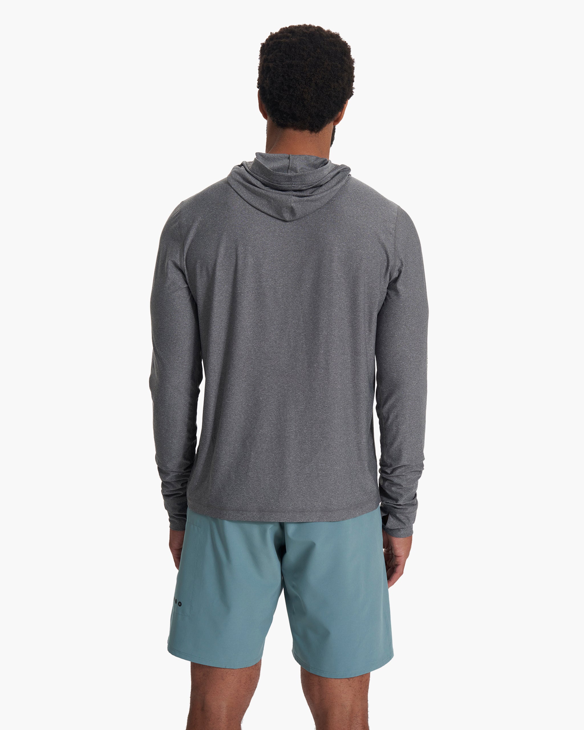 Uluwatu 23 Water Hoodie | Charcoal Heather - Image 3