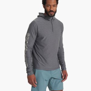 Uluwatu 23 Water Hoodie | Charcoal Heather