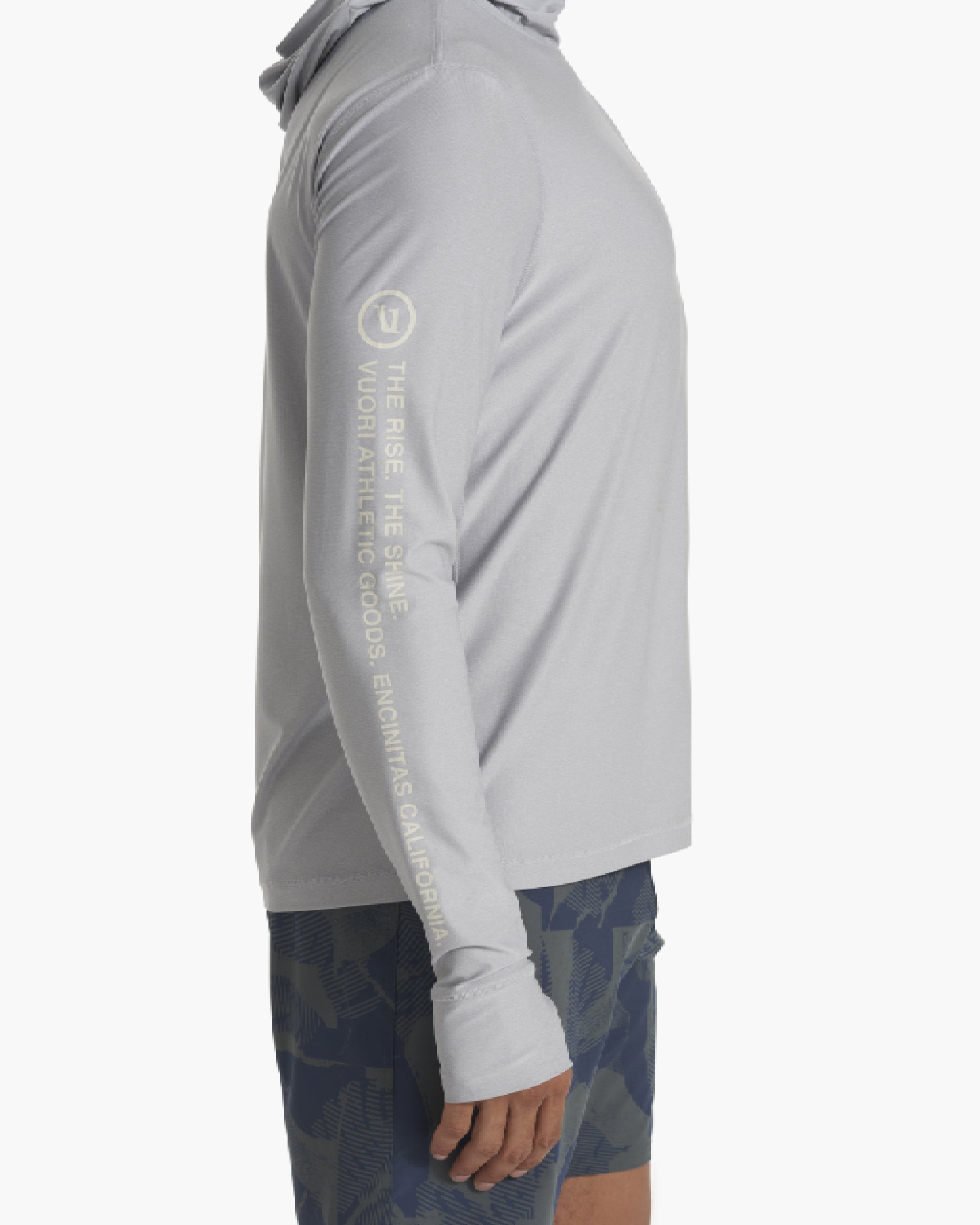 Uluwatu 23 Water Hoodie | Platinum Heather - Image 5