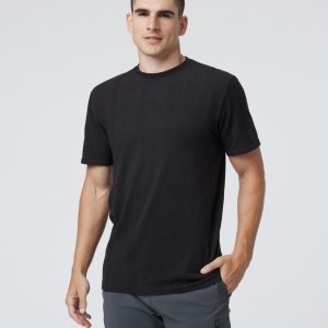 Weston Seamless Tee | Black