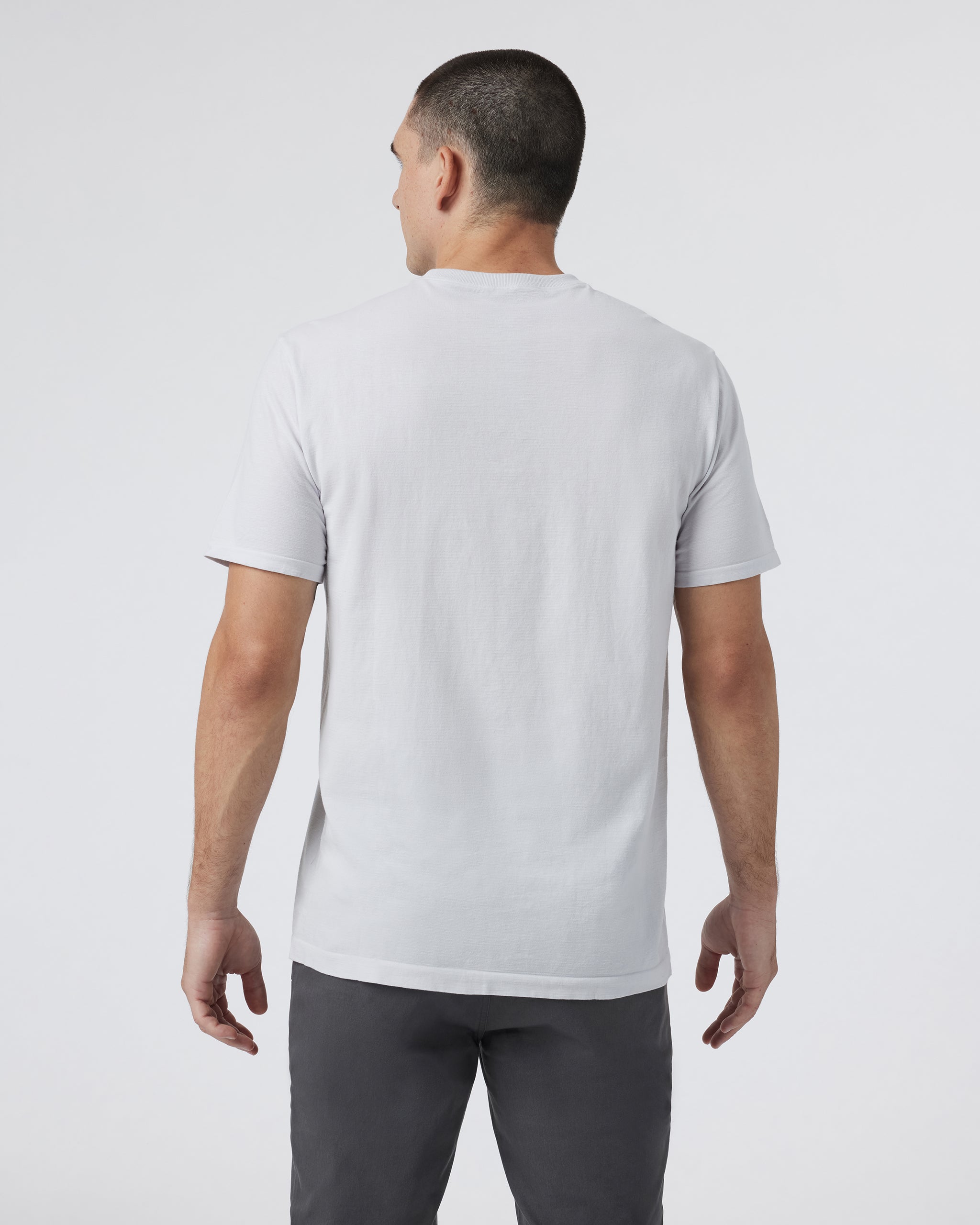 Weston Seamless Tee | Frost Grey - Image 3