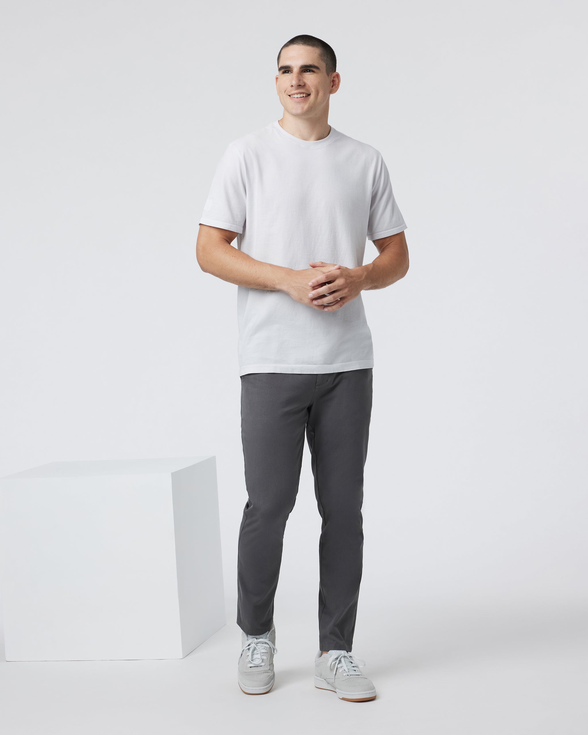 Weston Seamless Tee | Frost Grey - Image 5