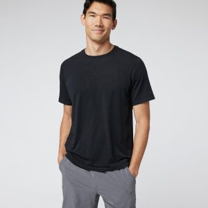 Current Mesh Tee | Black