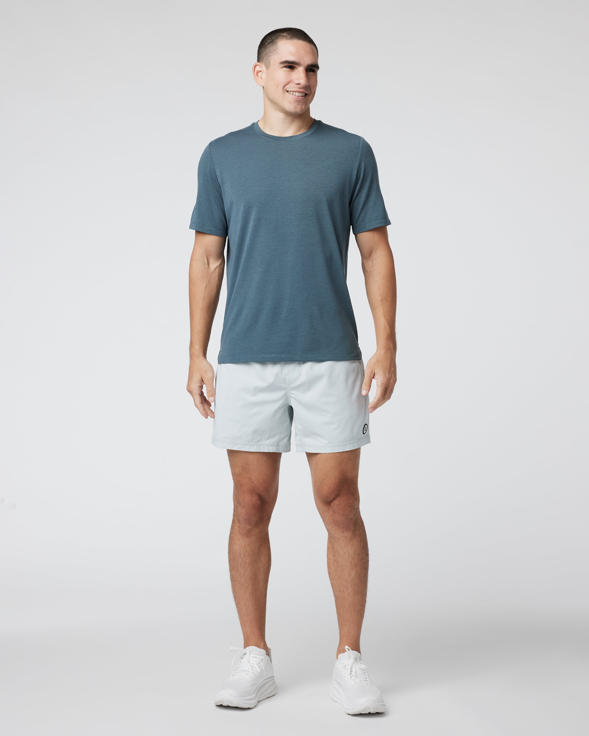 Current Mesh Tee | Lake - Image 4