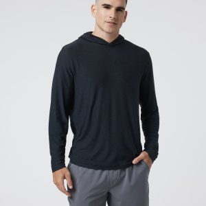 Strato Tech Hoodie | Black Heather