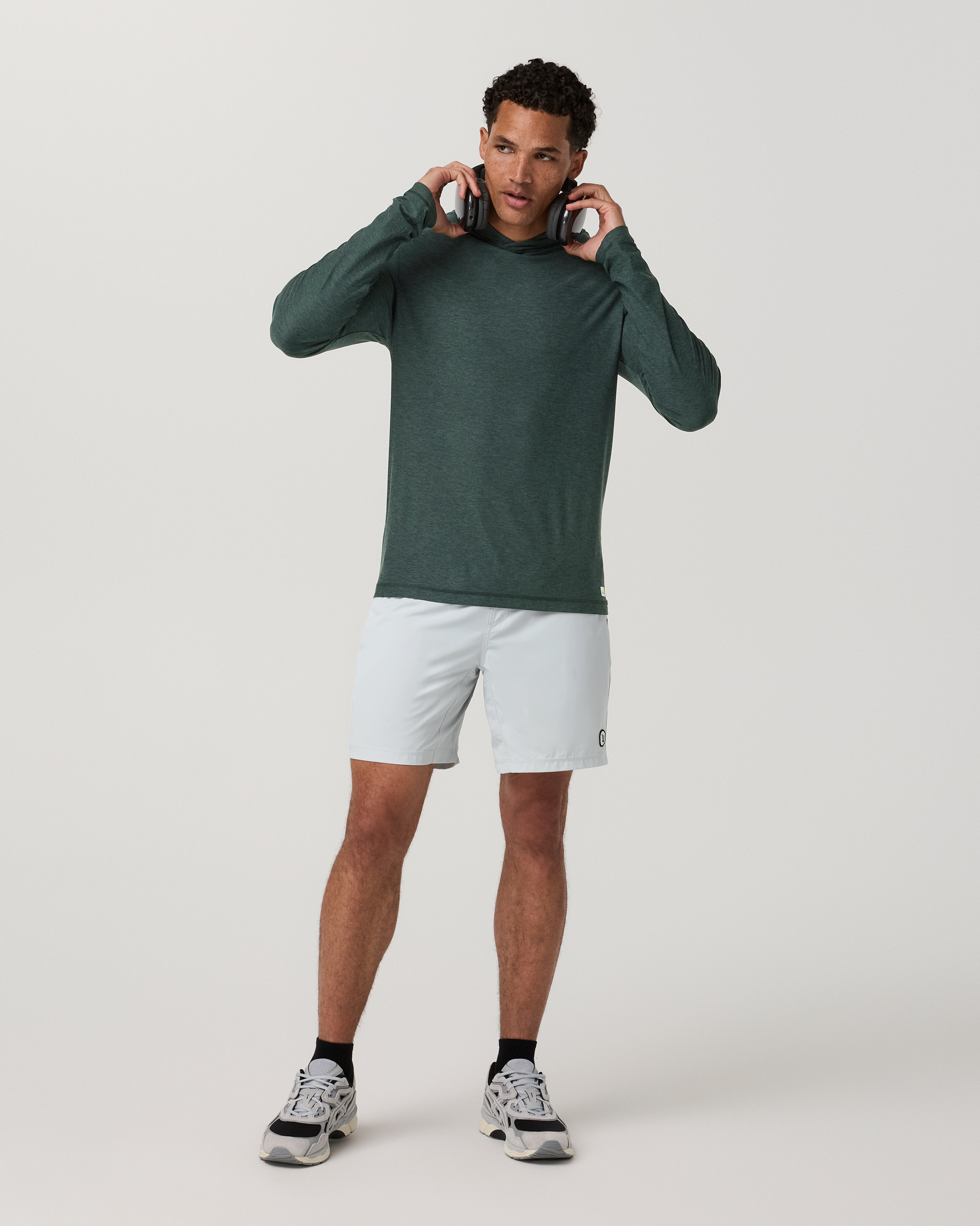 Strato Tech Hoodie | Hemlock Heather - Image 3