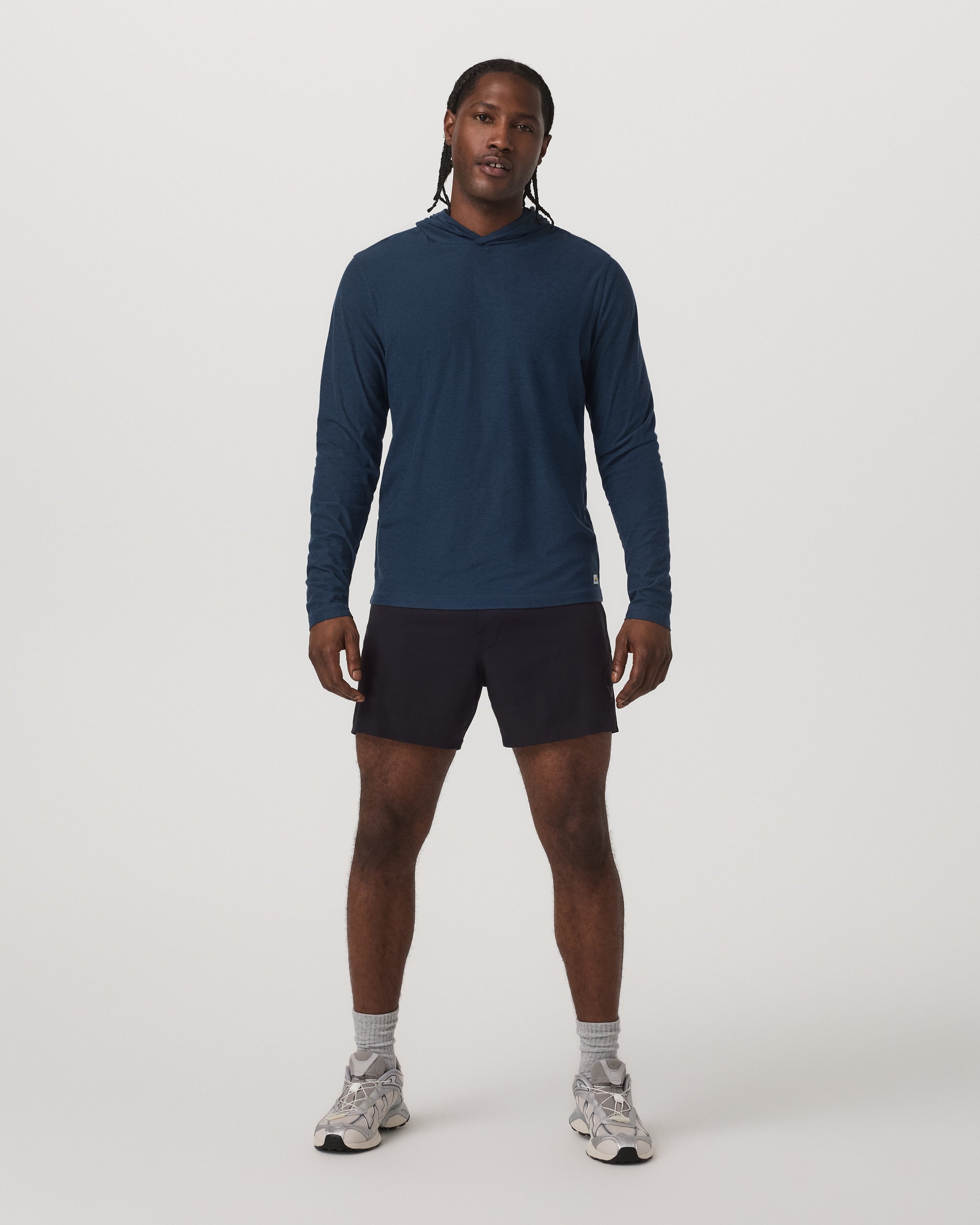 Strato Tech Hoodie | Navy Heather - Image 4