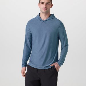 Strato Tech Hoodie | Pool Blue Heather