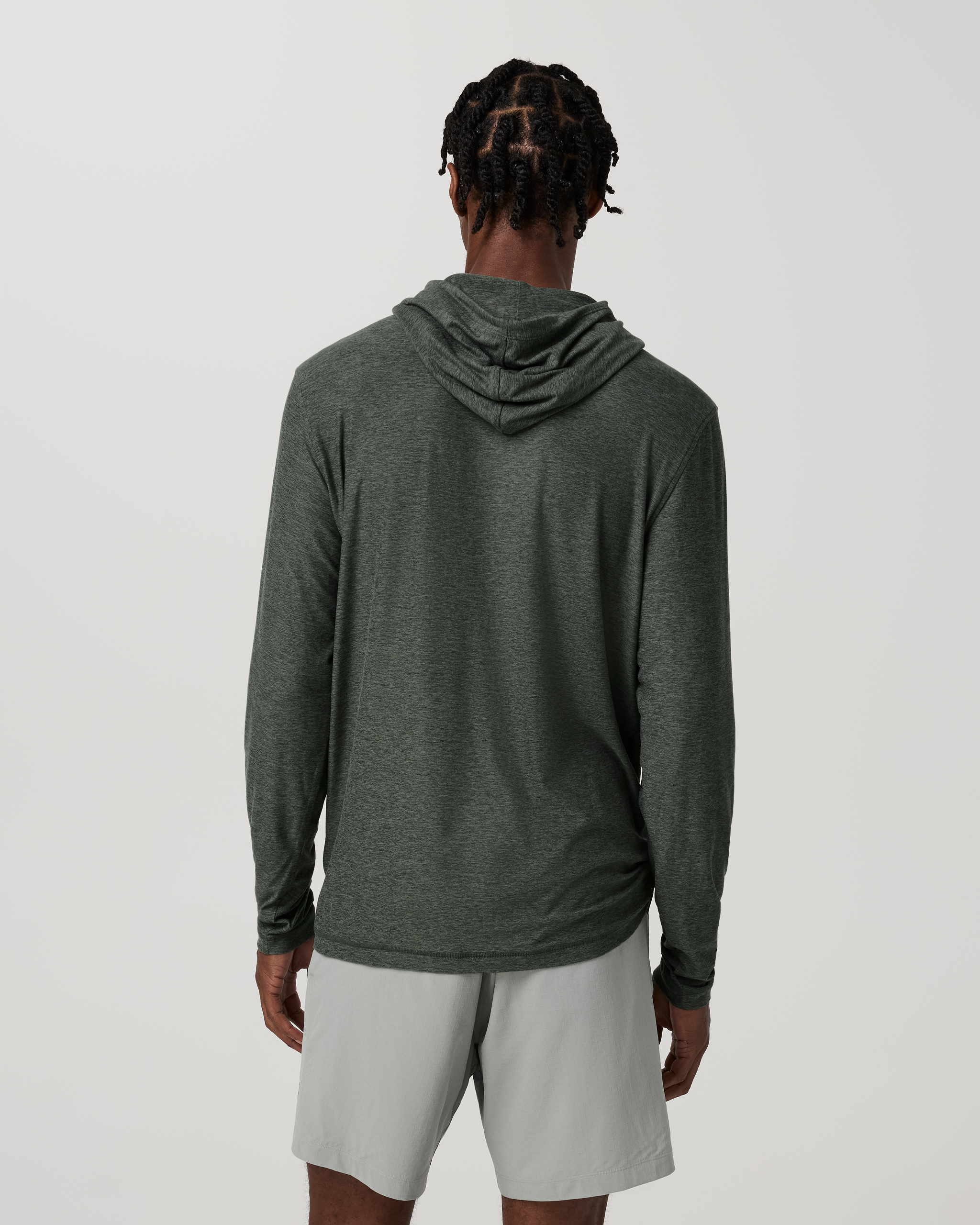 Strato Tech Hoodie | River Rock Heather - Image 2