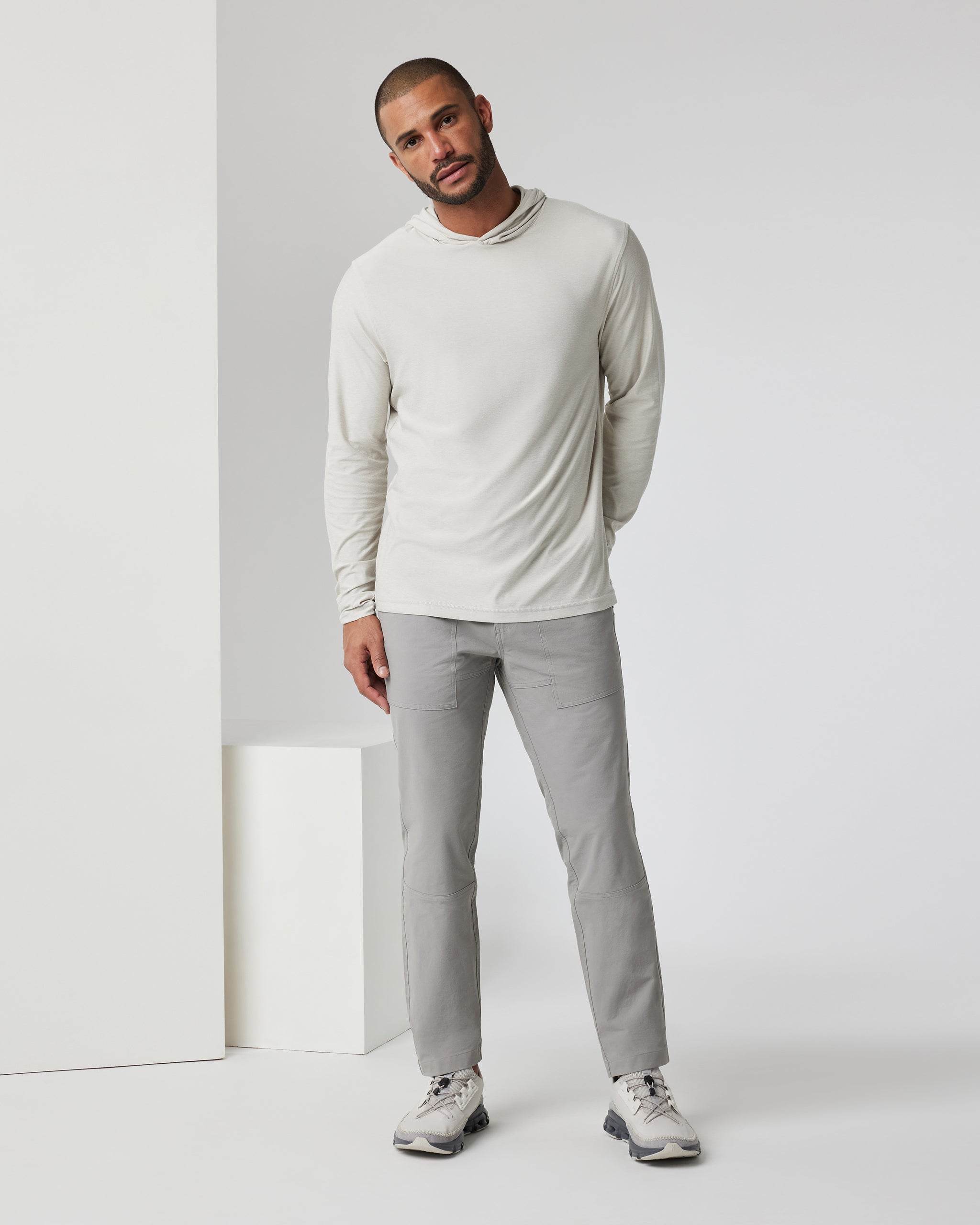 Strato Tech Hoodie | Salt Heather - Image 4