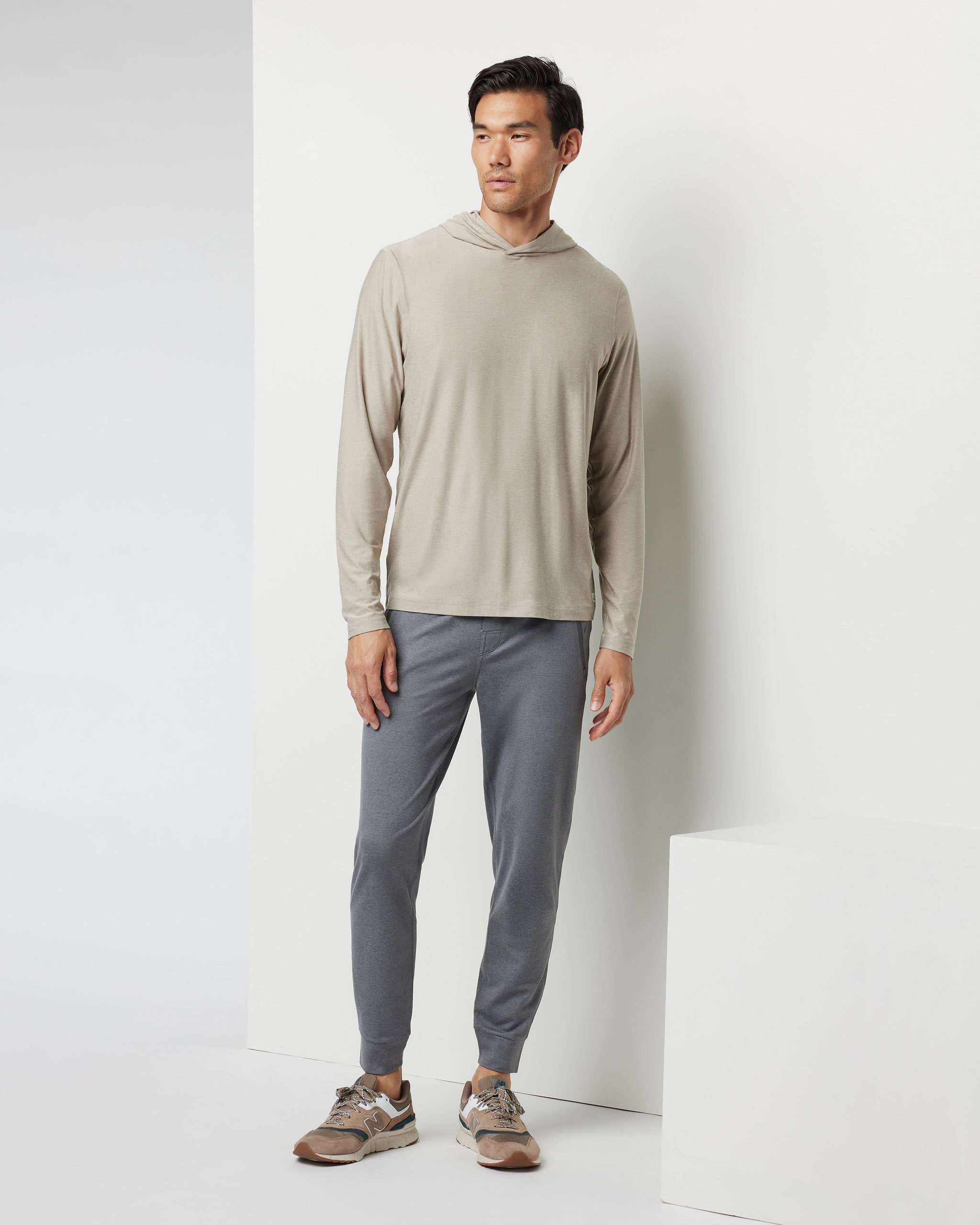 Strato Tech Hoodie | Toast Heather - Image 5
