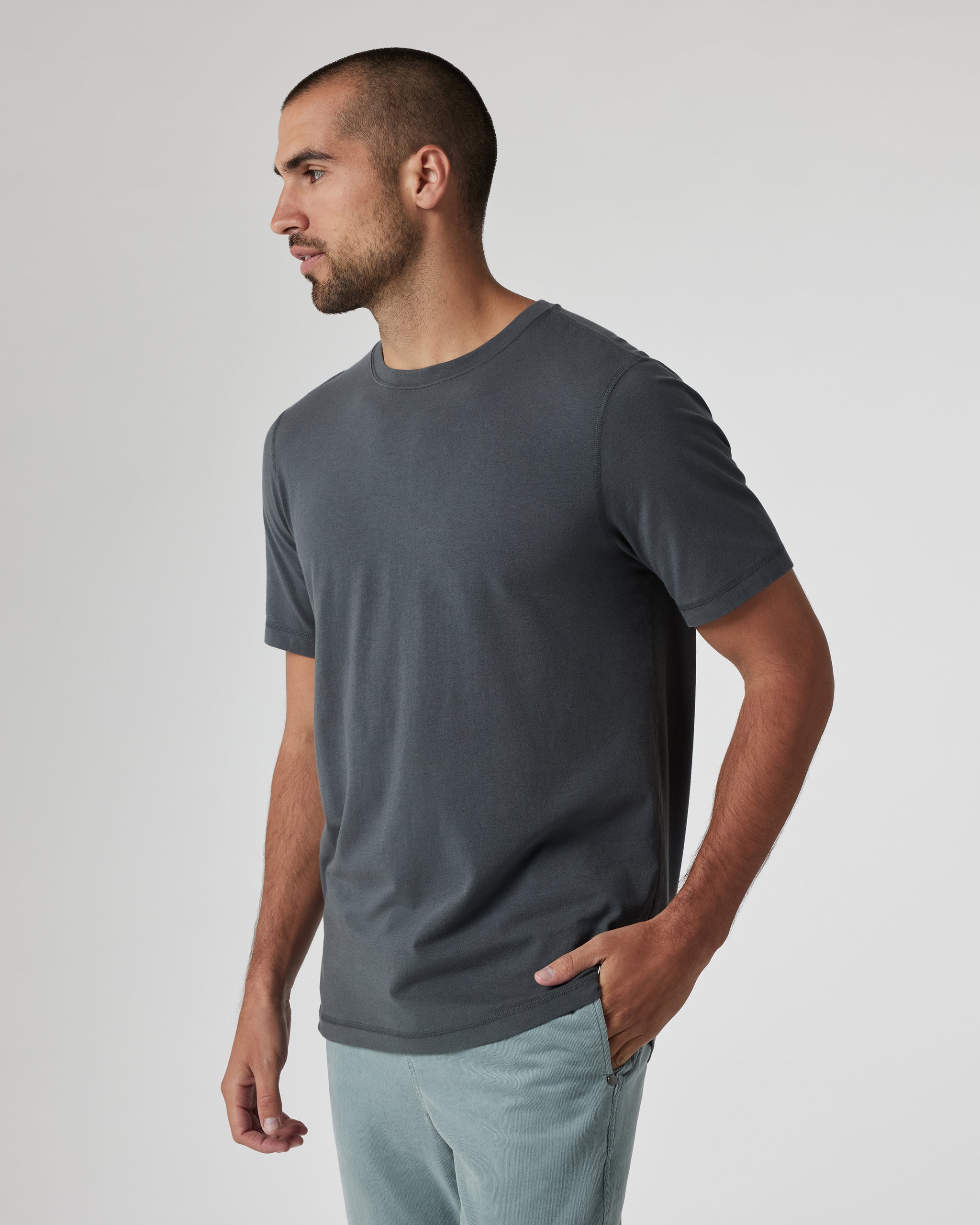 Tuvalu Tee | Dark Pewter - Image 2