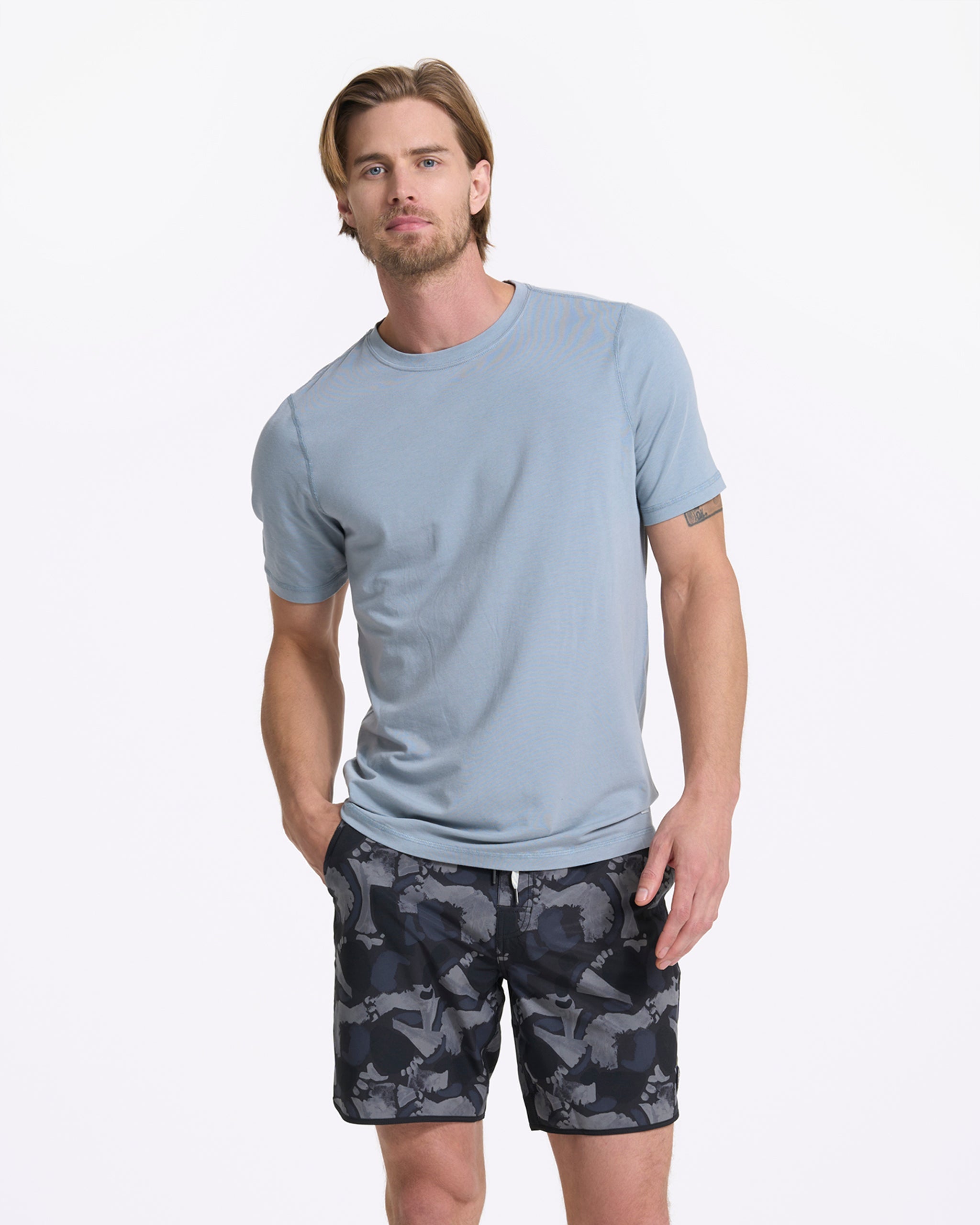 Tuvalu Tee | Light Cloud - Image 2