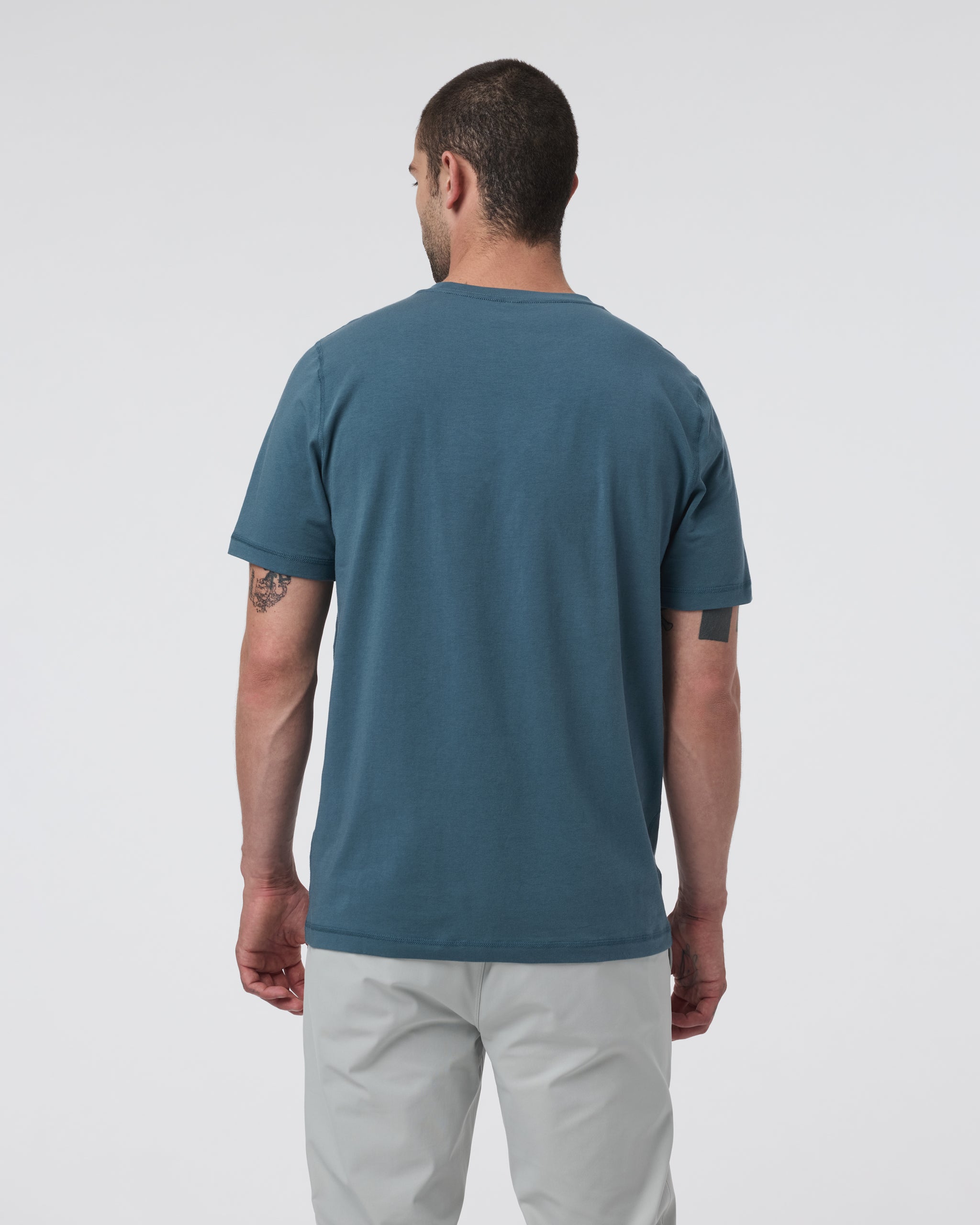 Tuvalu Tee | Light Deep Sea - Image 2
