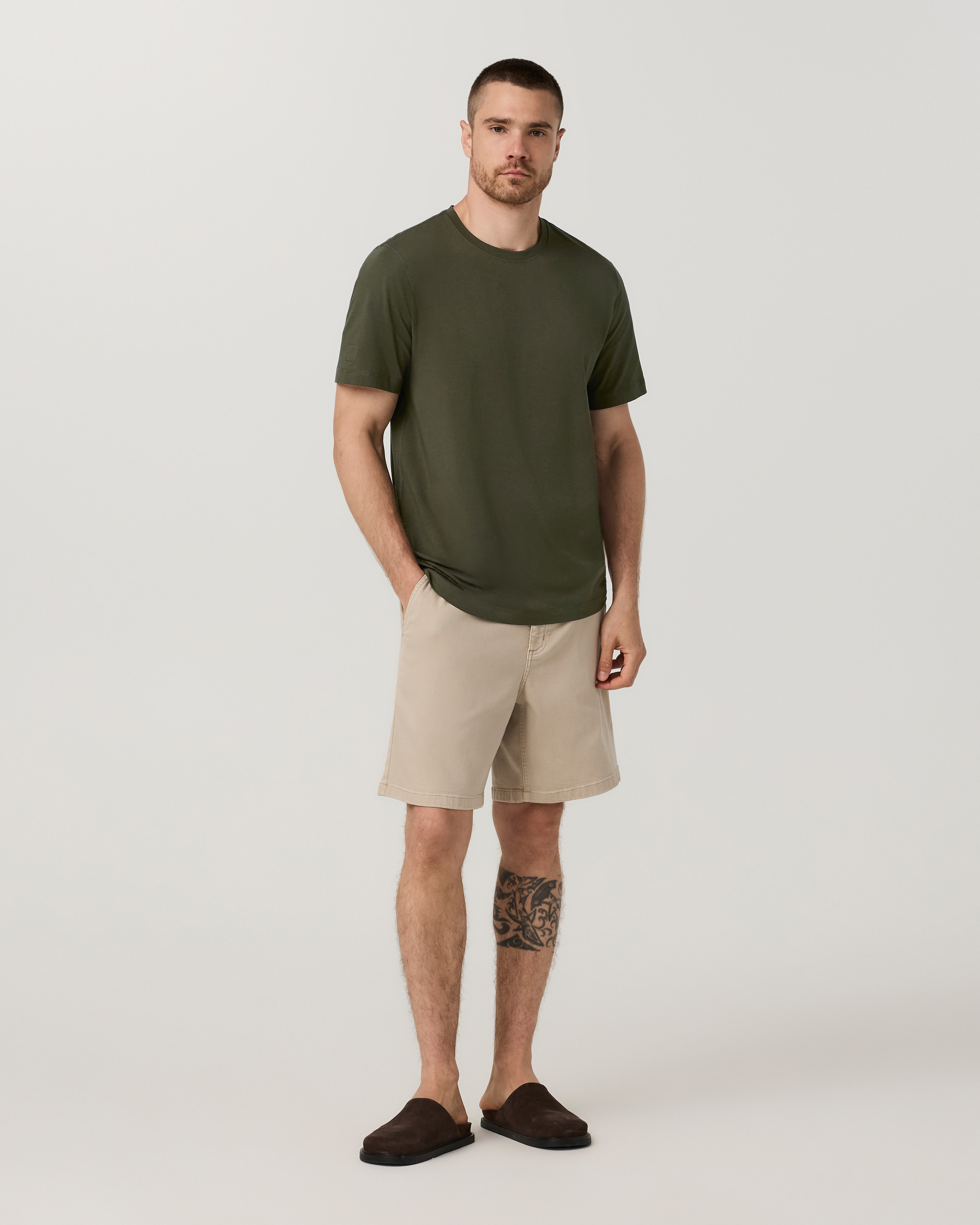 Tuvalu Tee | Olive - Image 4