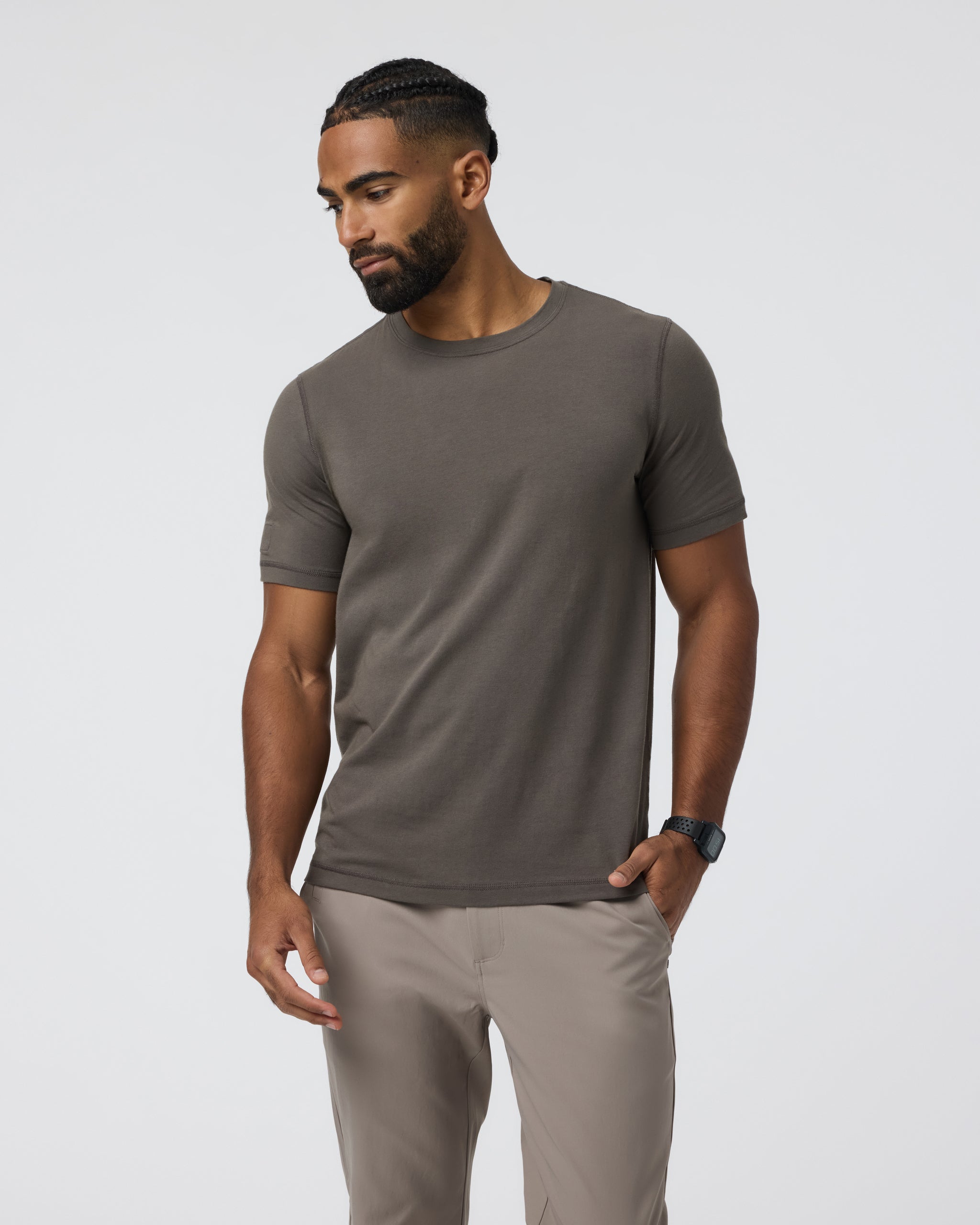 Tuvalu Tee | Warm Grey - Image 2