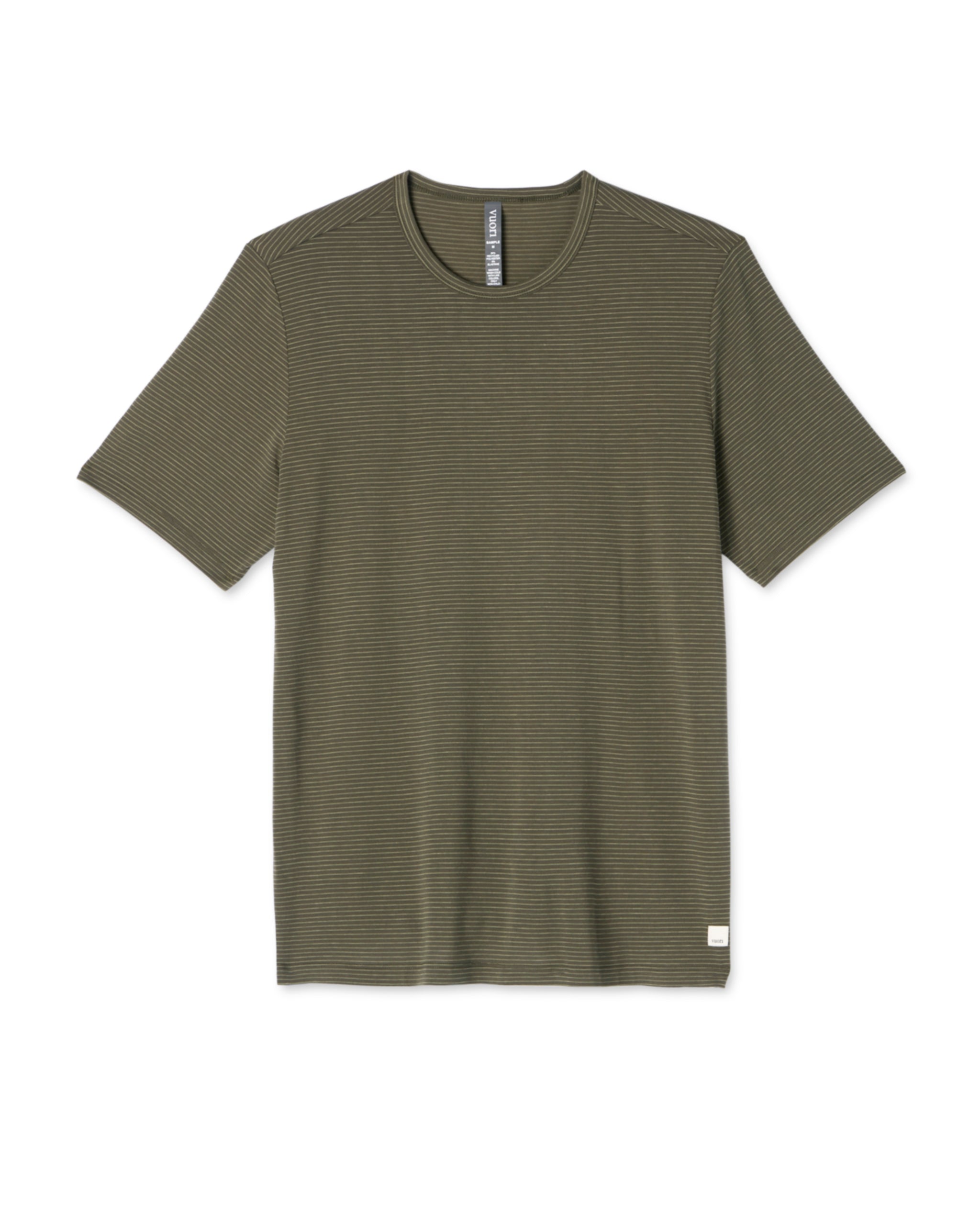Short Sleeve Current Stripe Tee | Oregano - Image 4