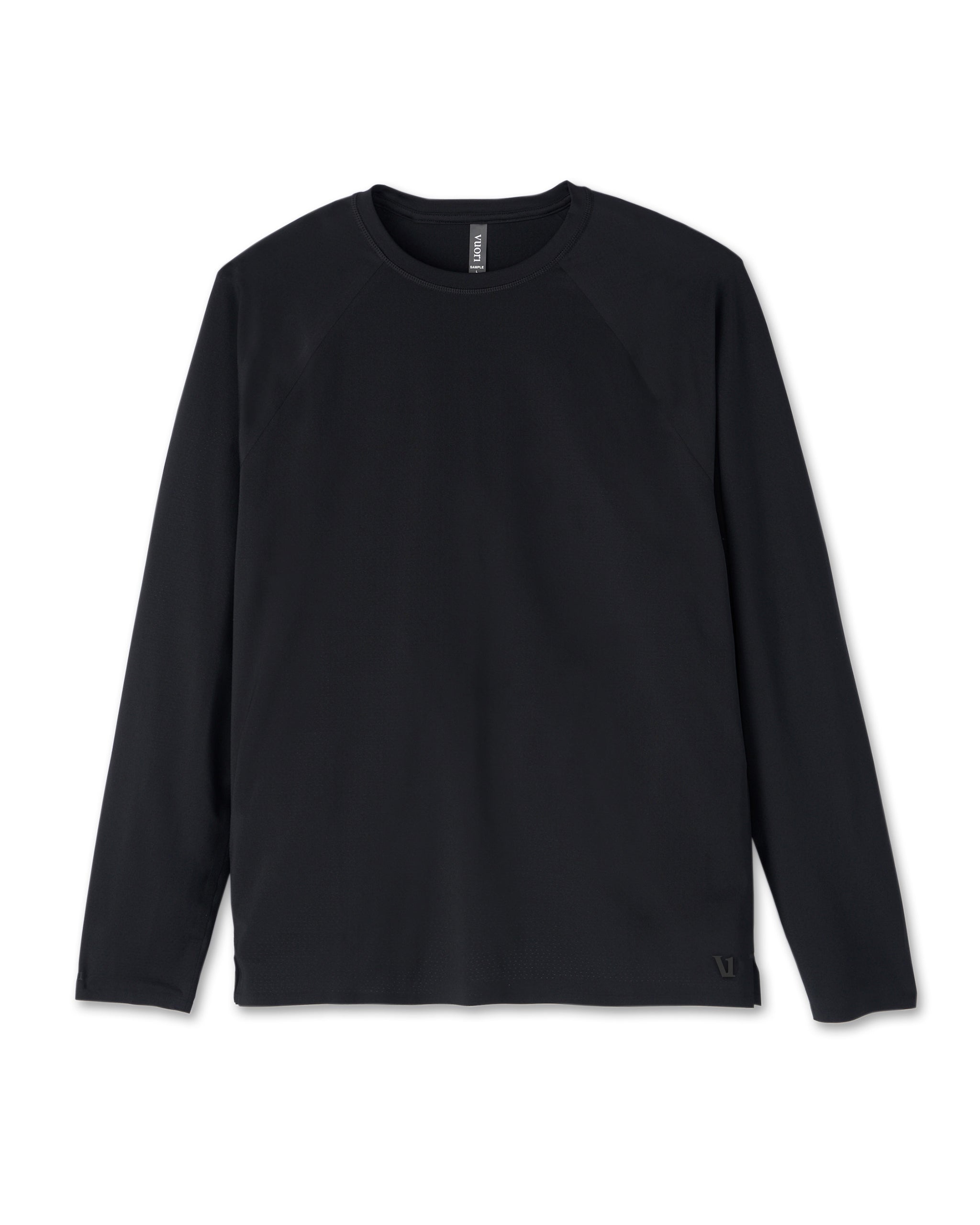 Long Sleeve Viewpoint Performance Tee | Black - Image 4
