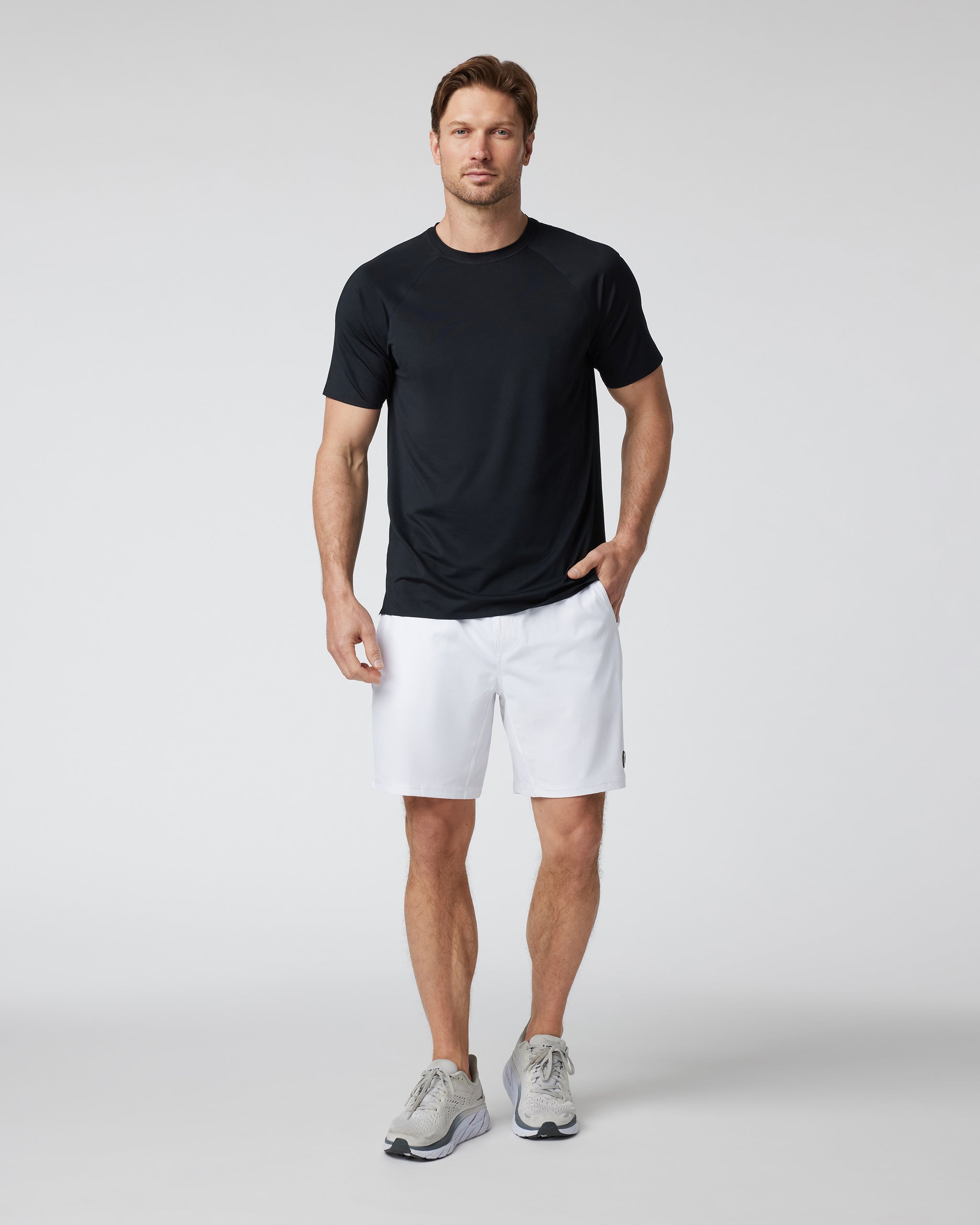Short Sleeve Viewpoint Performance Tee | Black - Image 3