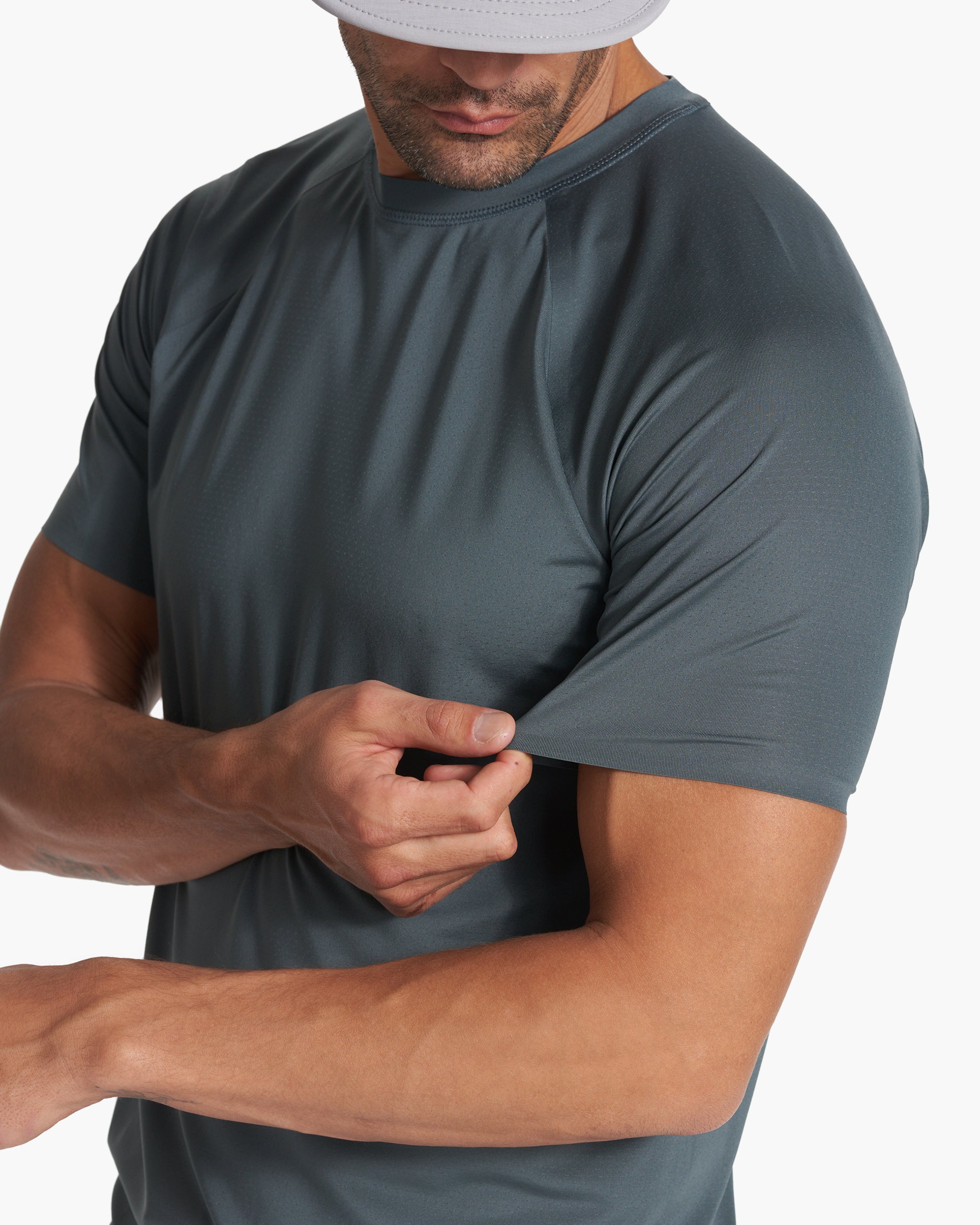 Short Sleeve Viewpoint Performance Tee | Lake - Image 2