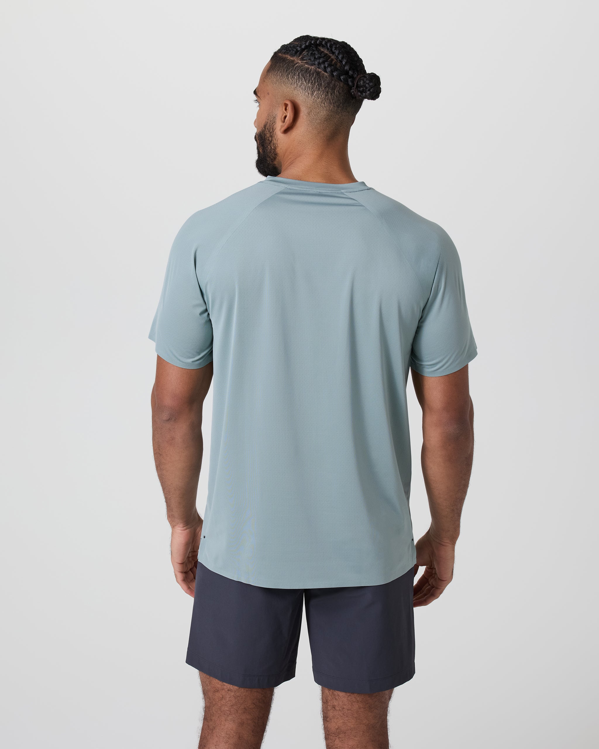 Short Sleeve Viewpoint Performance Tee | Mist - Image 2