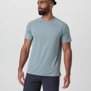 Short Sleeve Viewpoint Performance Tee | Mist