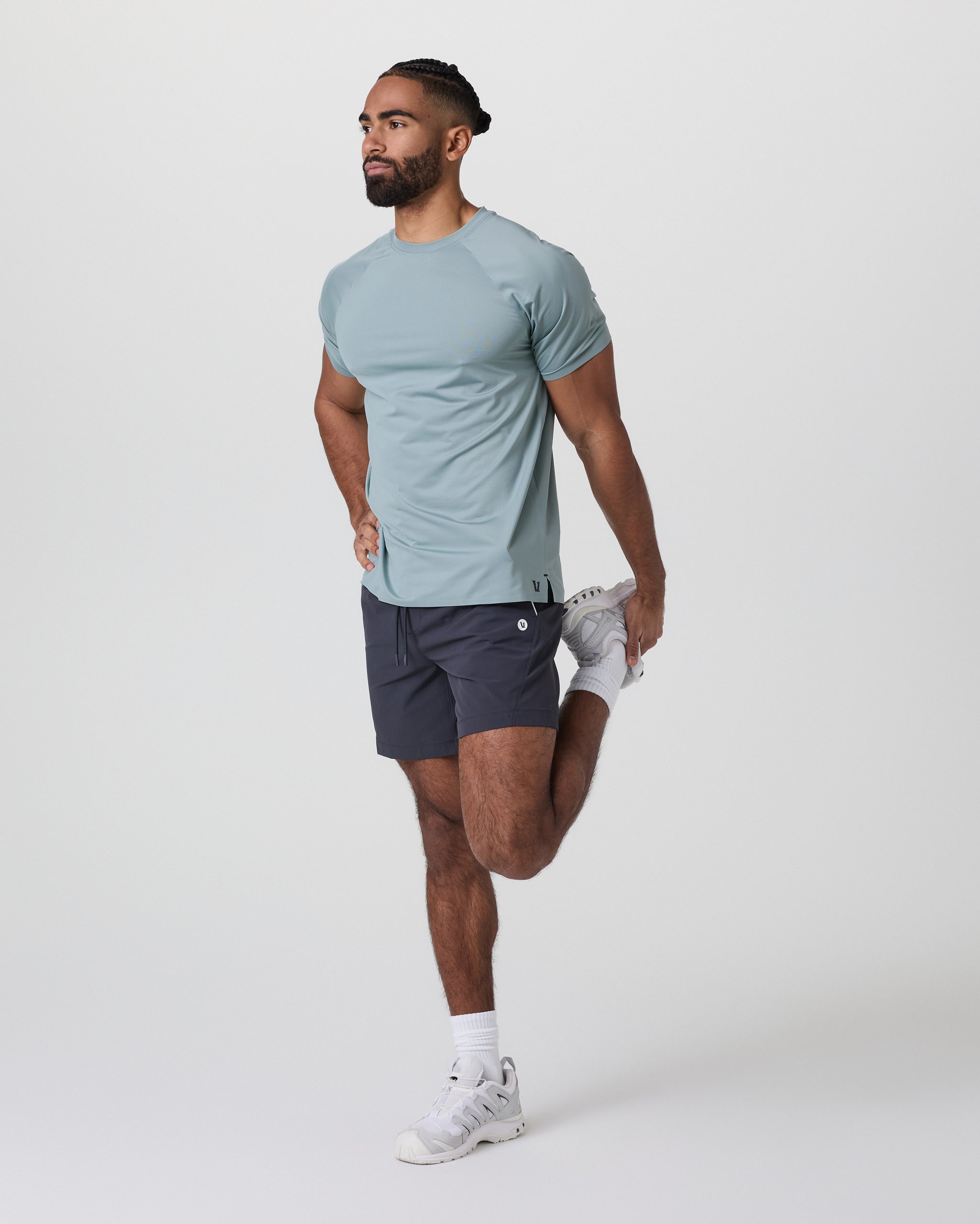 Short Sleeve Viewpoint Performance Tee | Mist - Image 3