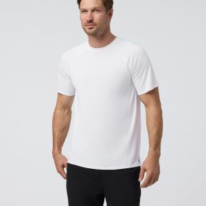 Short Sleeve Viewpoint Performance Tee | White