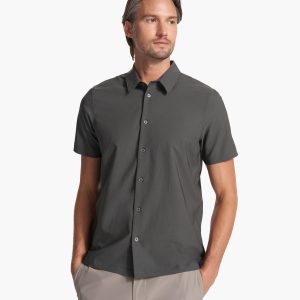 Short Sleeve Manhattan Button Down | Balsam
