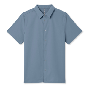 Short Sleeve Manhattan Button Down | Waterfall
