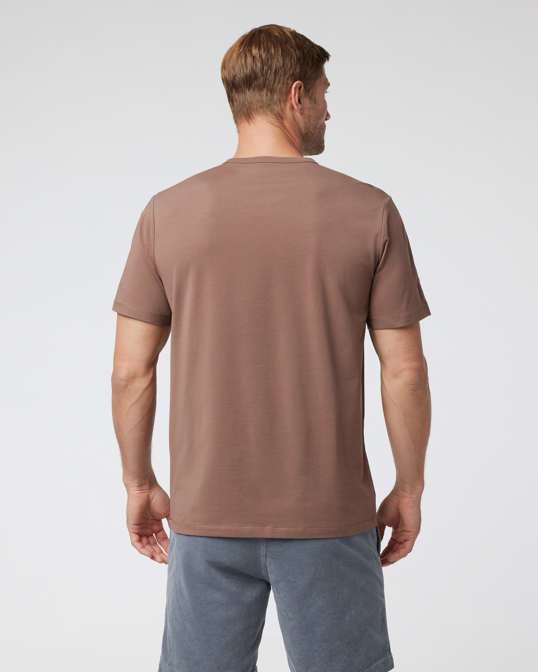 Men's Feather Pocket Tee | Clove - Image 2
