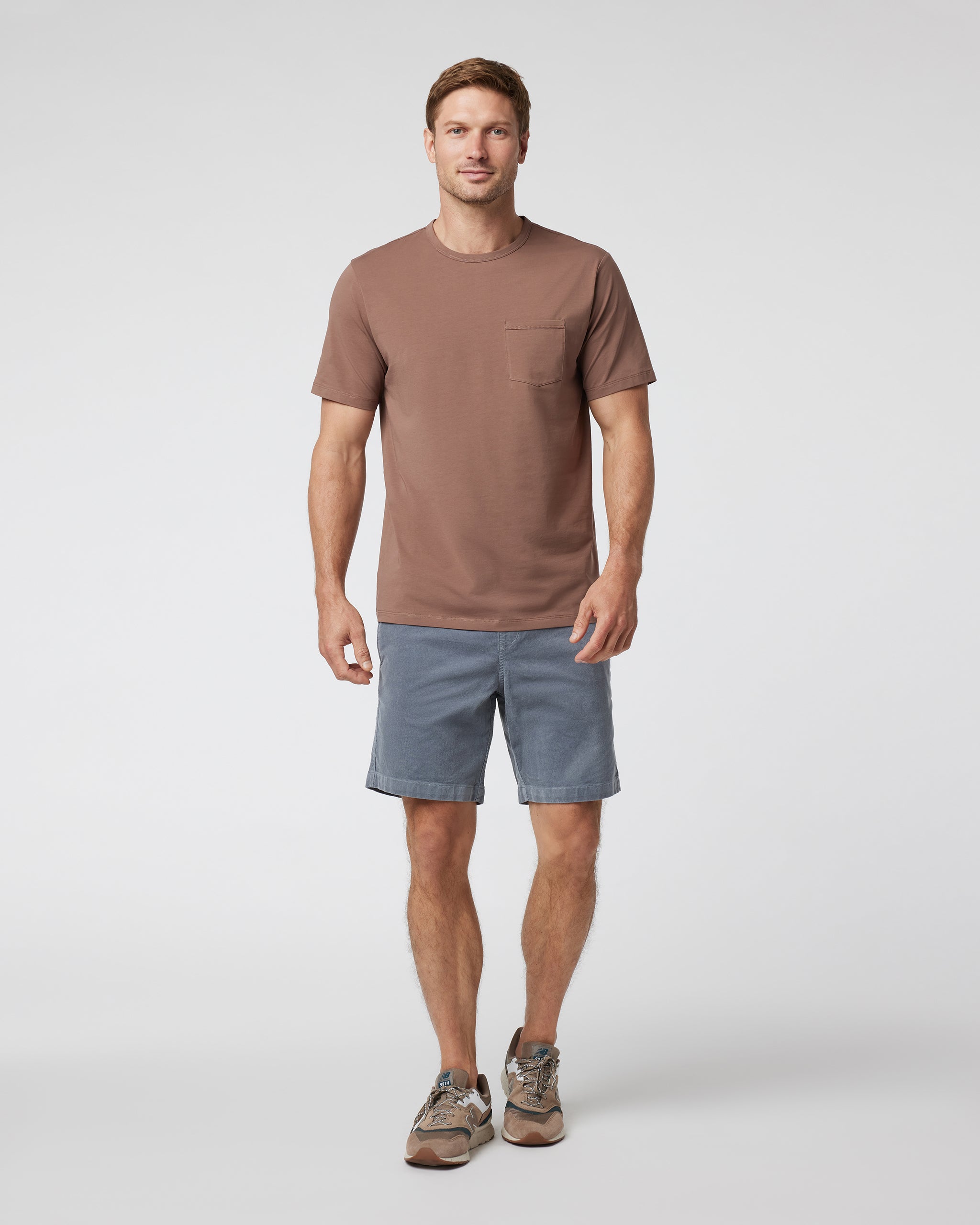 Men's Feather Pocket Tee | Clove - Image 3