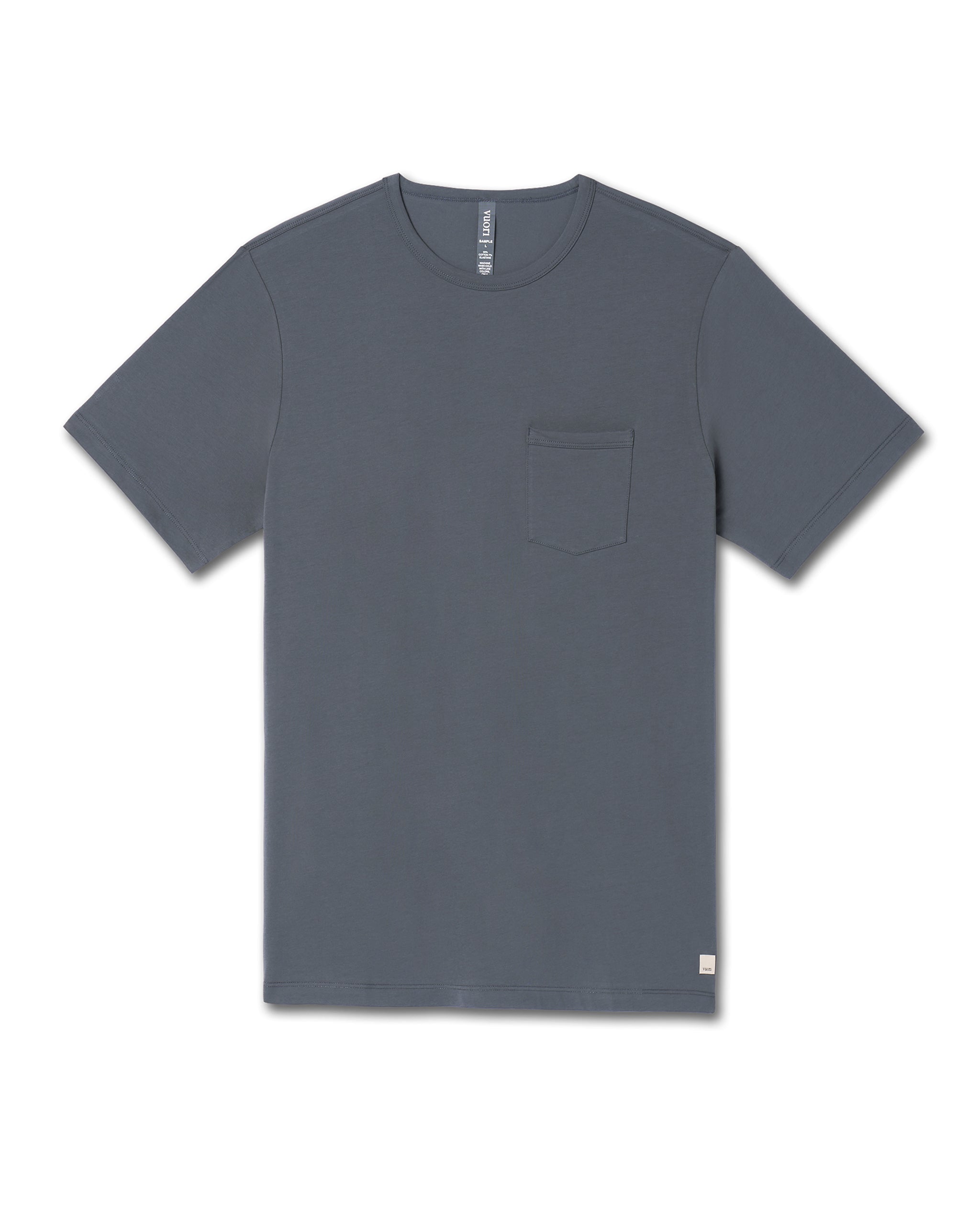 Men's Feather Pocket Tee | Dark Pewter - Image 4