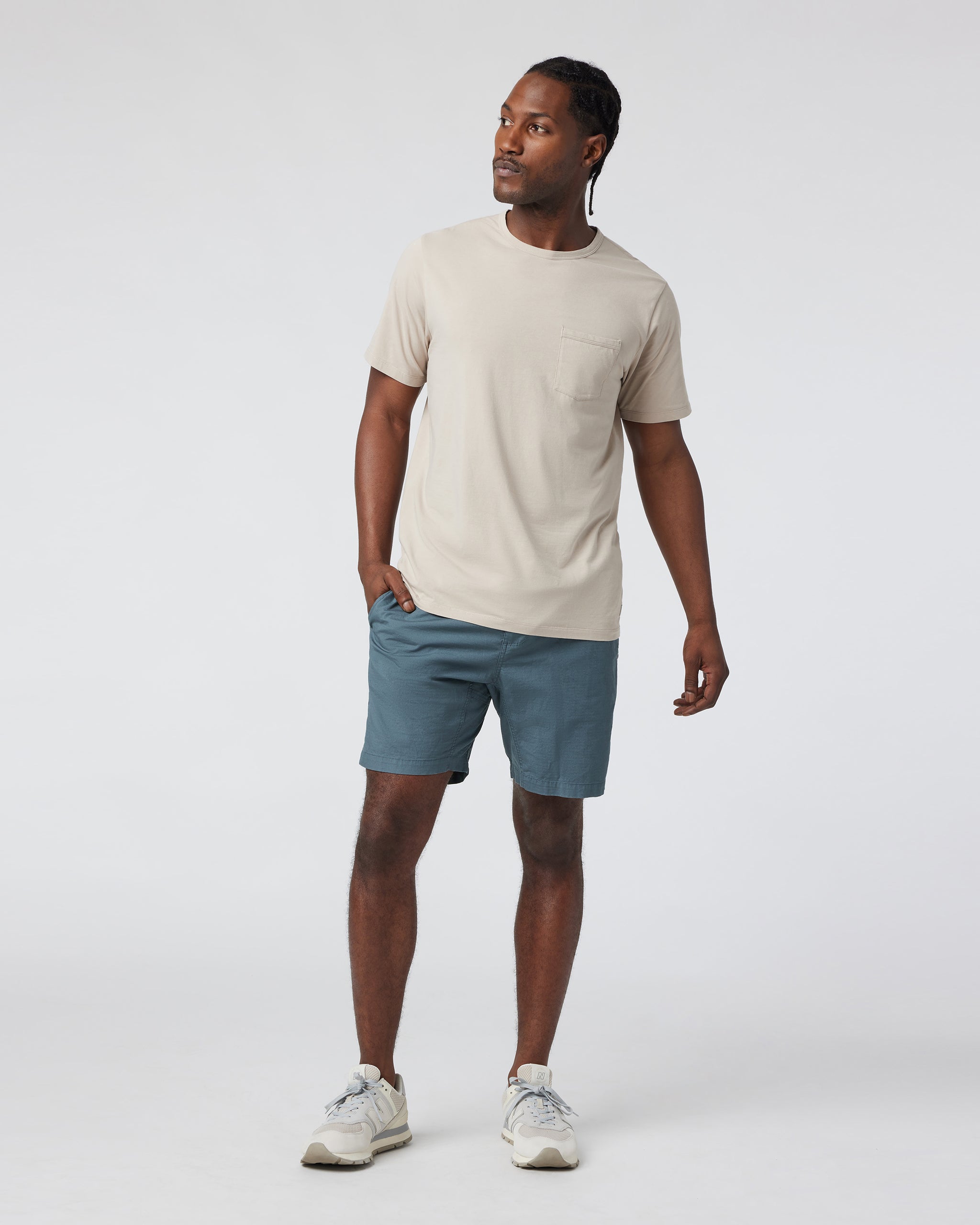 Men's Feather Pocket Tee | Toast - Image 4