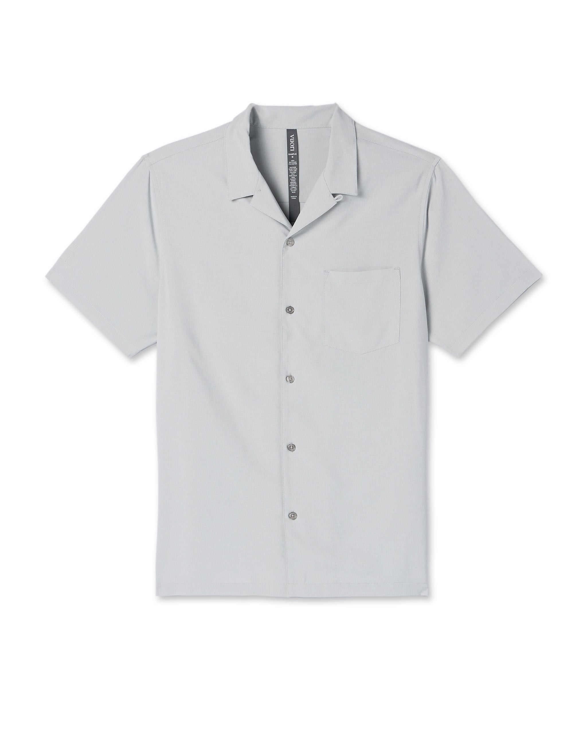 Seaport Button Down | Sky Grey Heather - Image 4