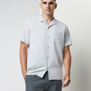 Seaport Button Down | Sky Grey Heather