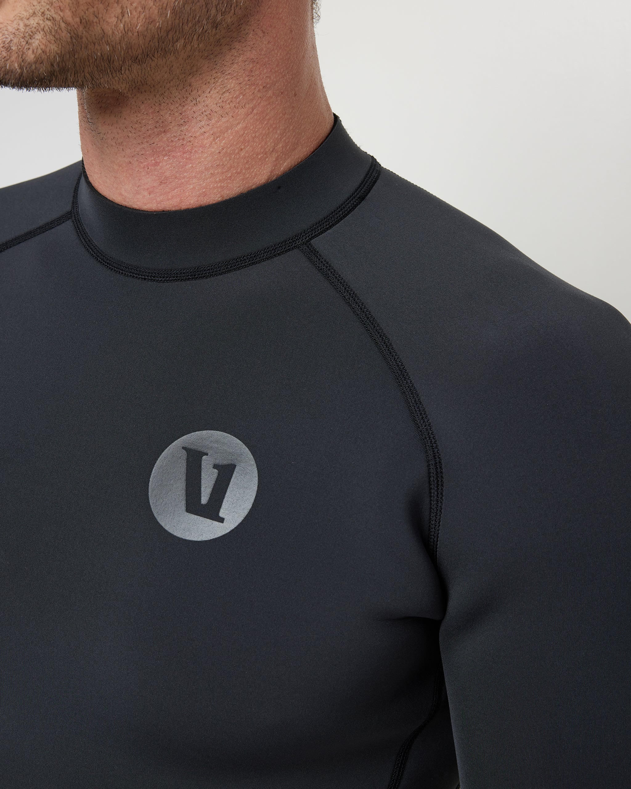 Short Sleeve Yulex Wetsuit Top | Washed Black - Image 4