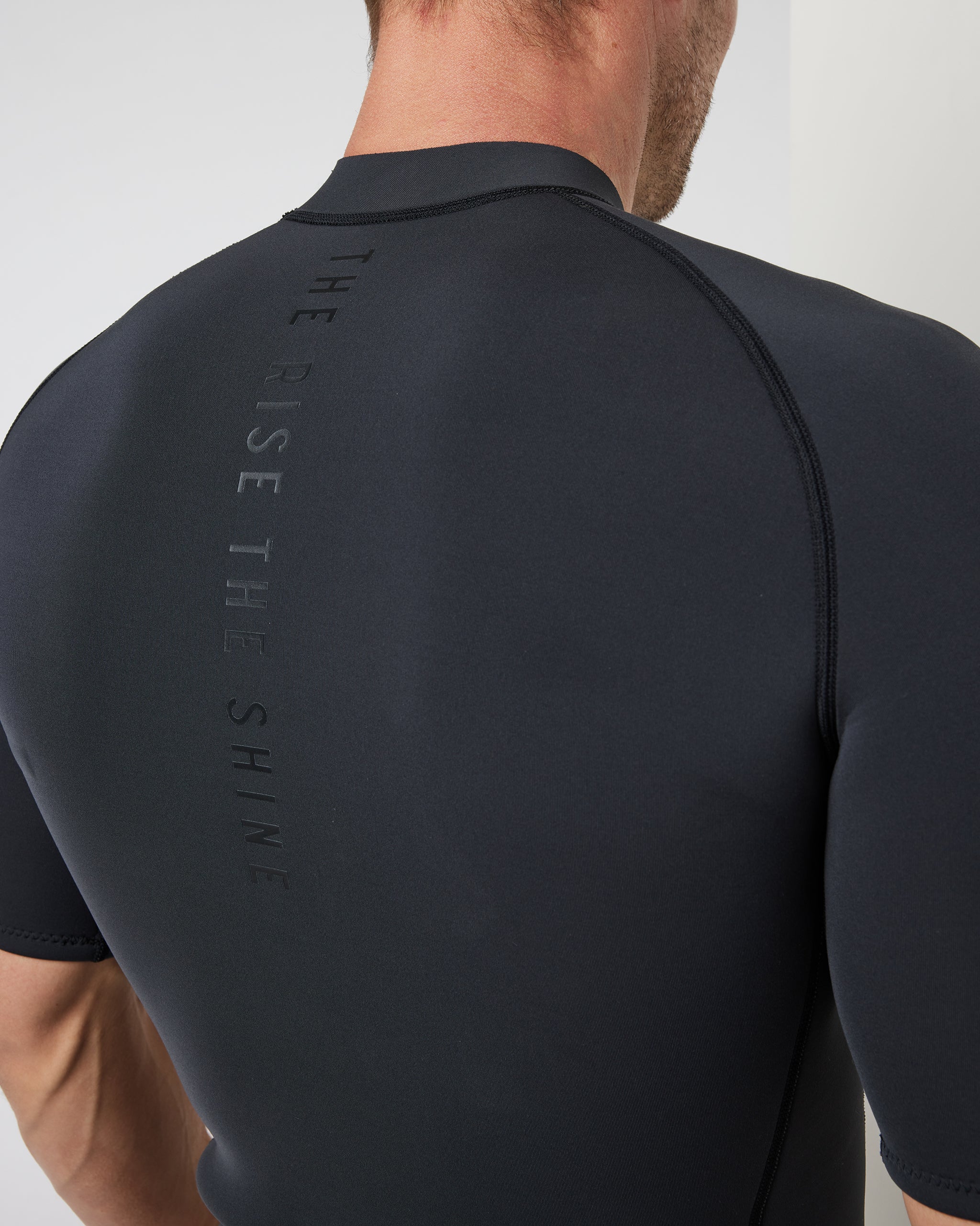 Short Sleeve Yulex Wetsuit Top | Washed Black - Image 5