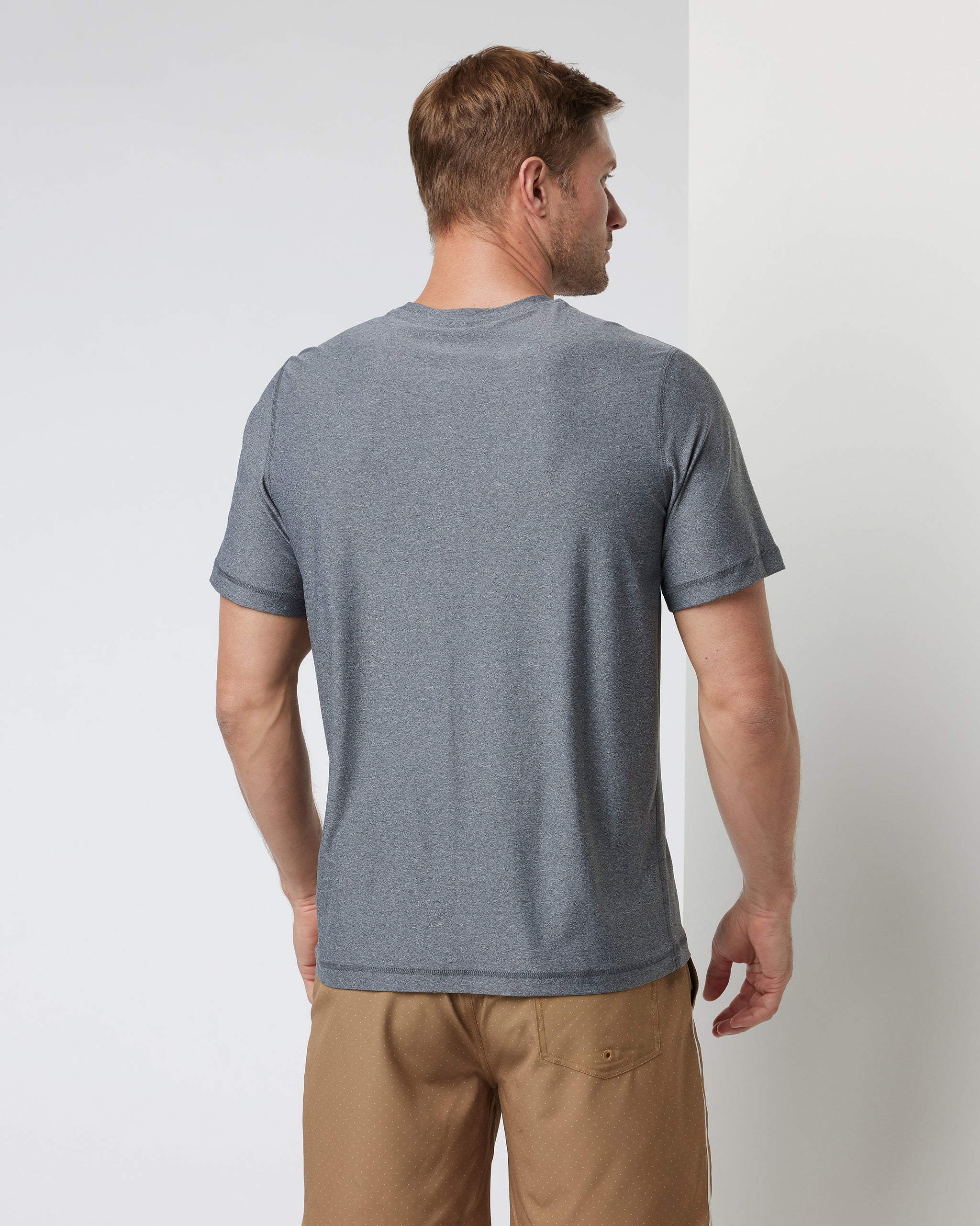 Uluwatu 24 Water Tee | Charcoal Heather - Image 2